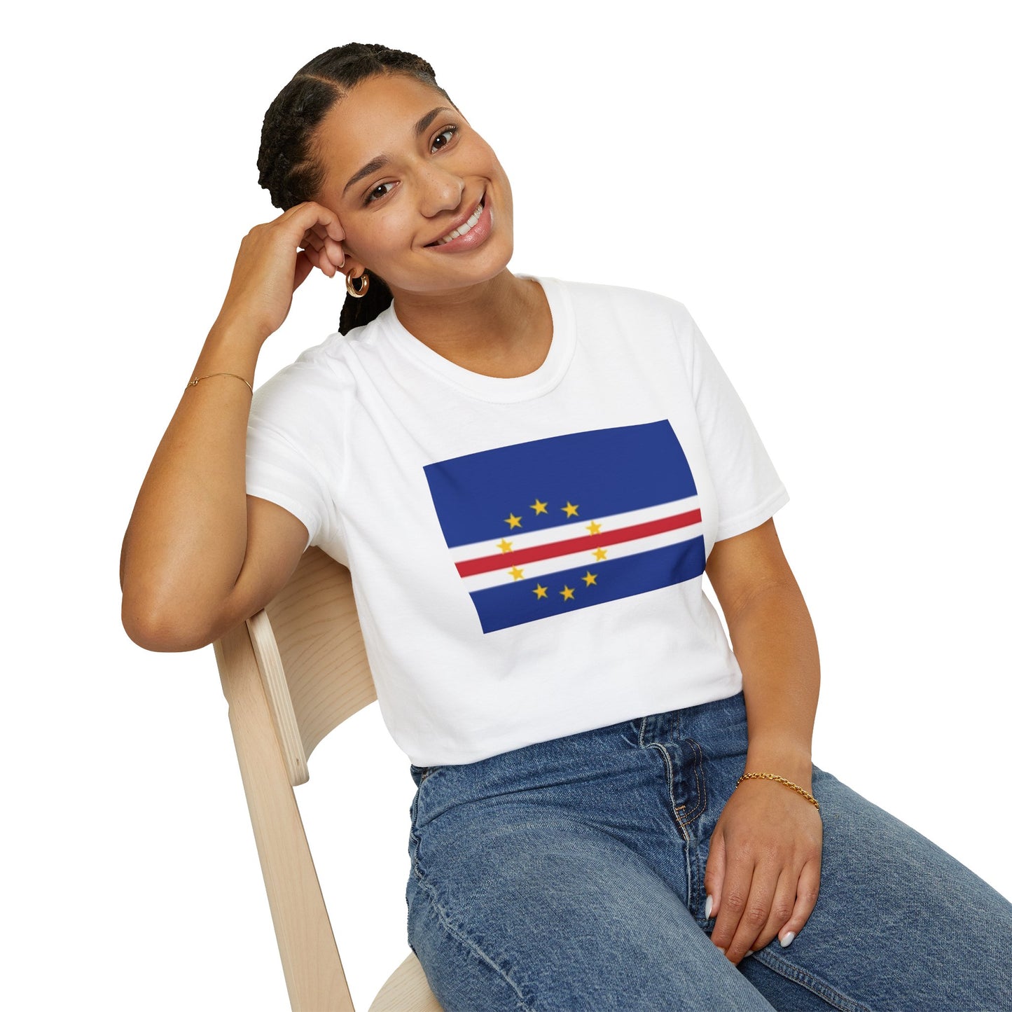 Unisex Softstyle T-Shirt -- Cabo Verde