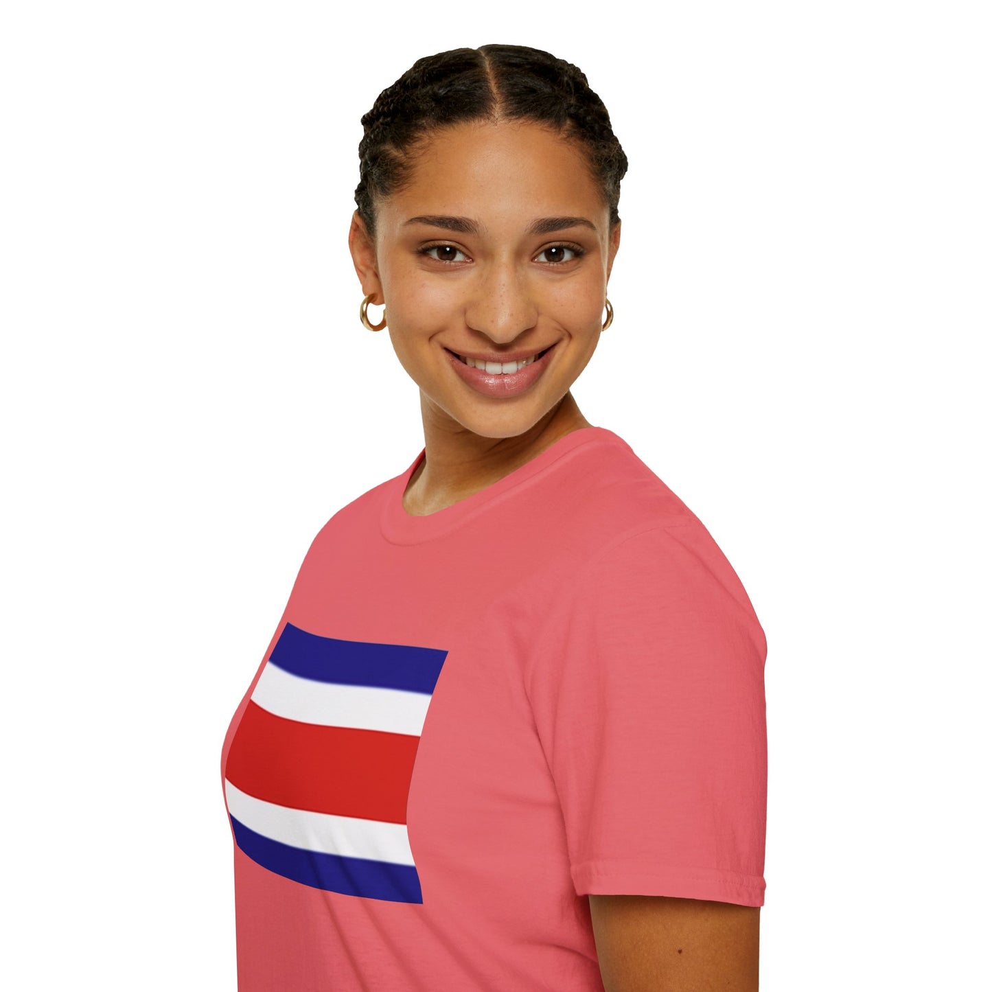 Unisex Softstyle T-Shirt -- Costa Rica