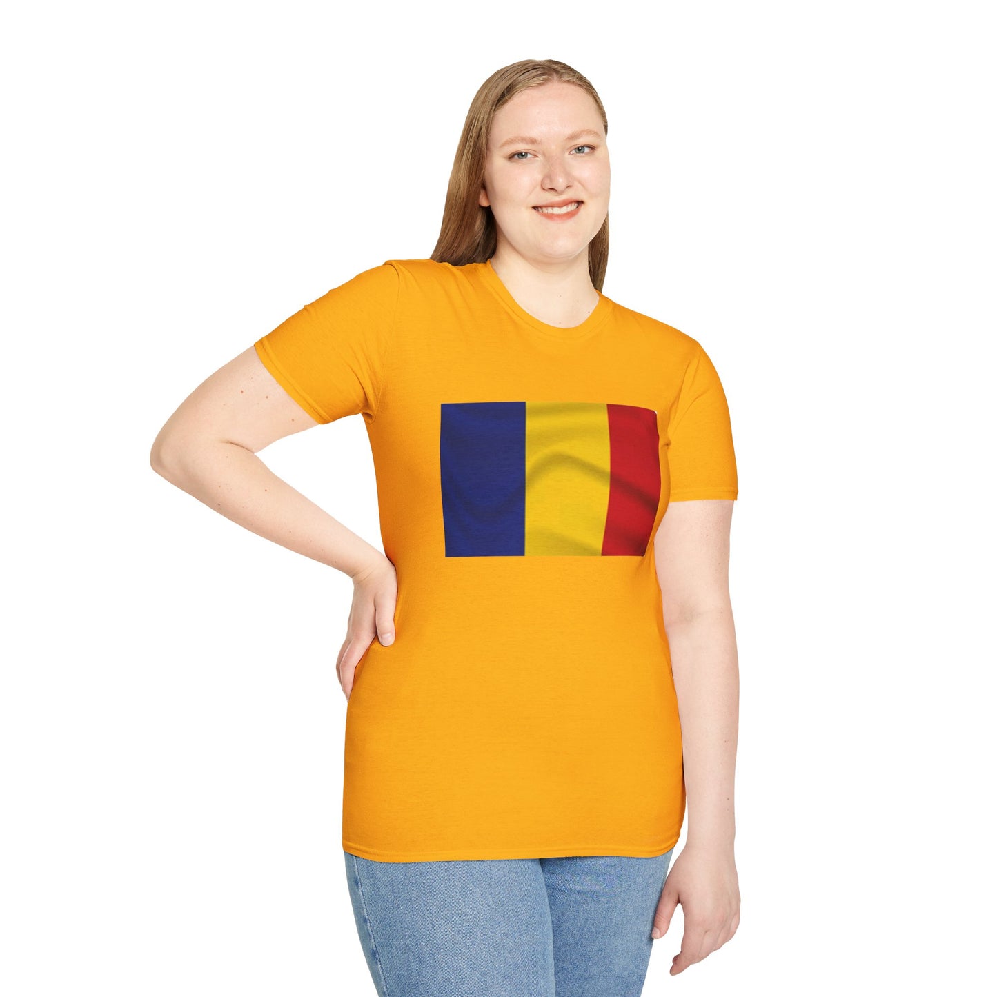 Unisex Softstyle T-Shirt -- Romania