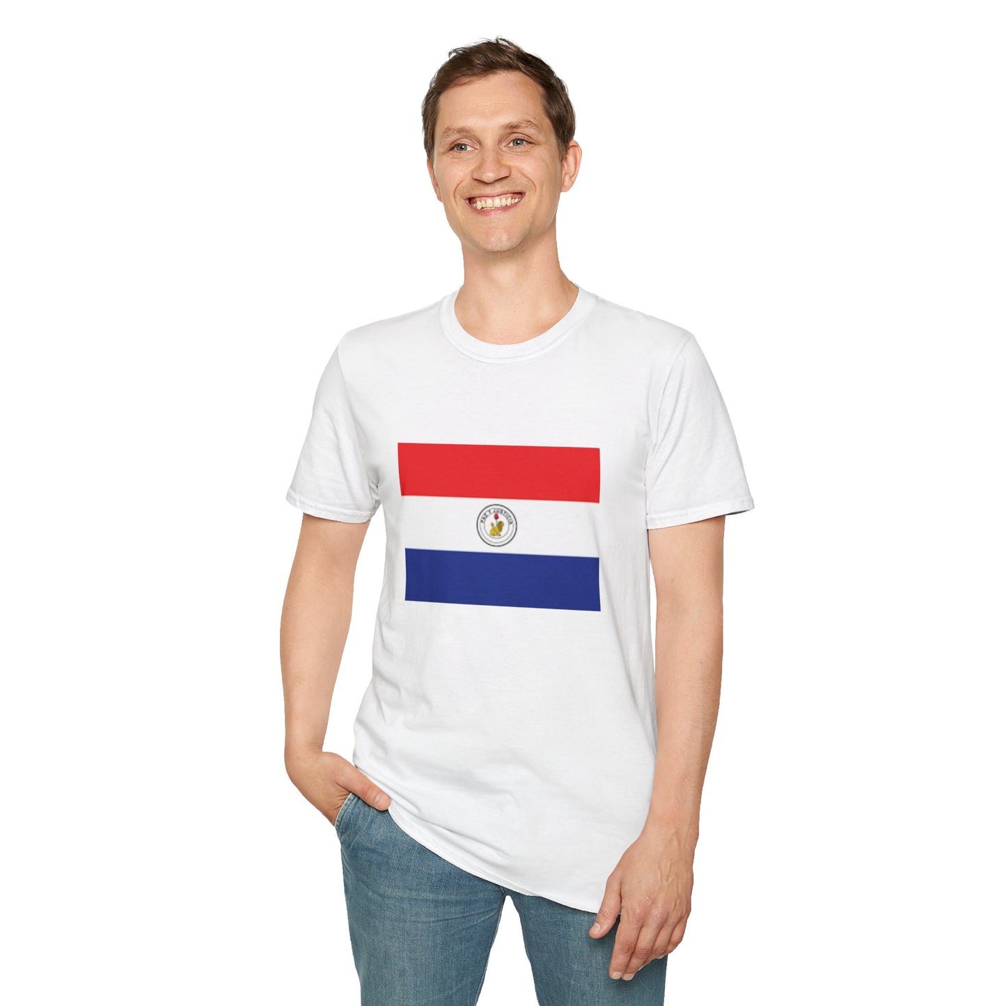 Unisex Softstyle T-Shirt -- Paraguay