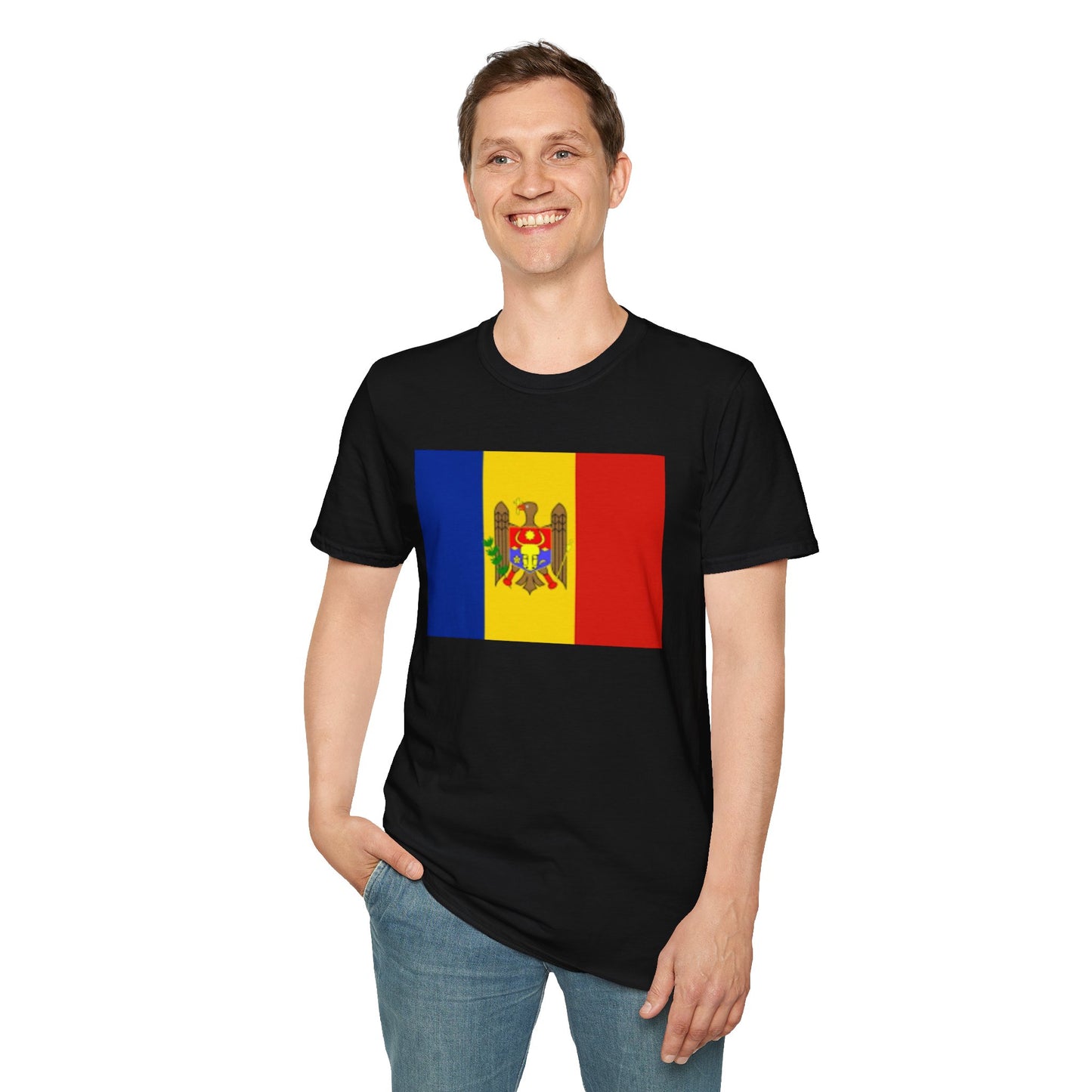 Unisex Softstyle T-Shirt -- Moldova