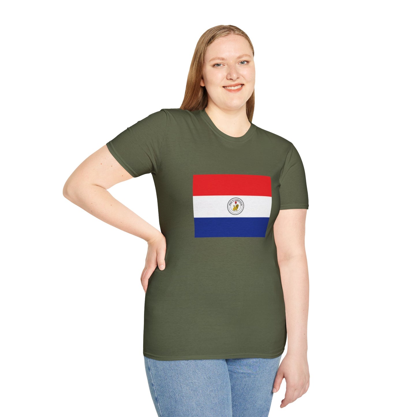 Unisex Softstyle T-Shirt -- Paraguay