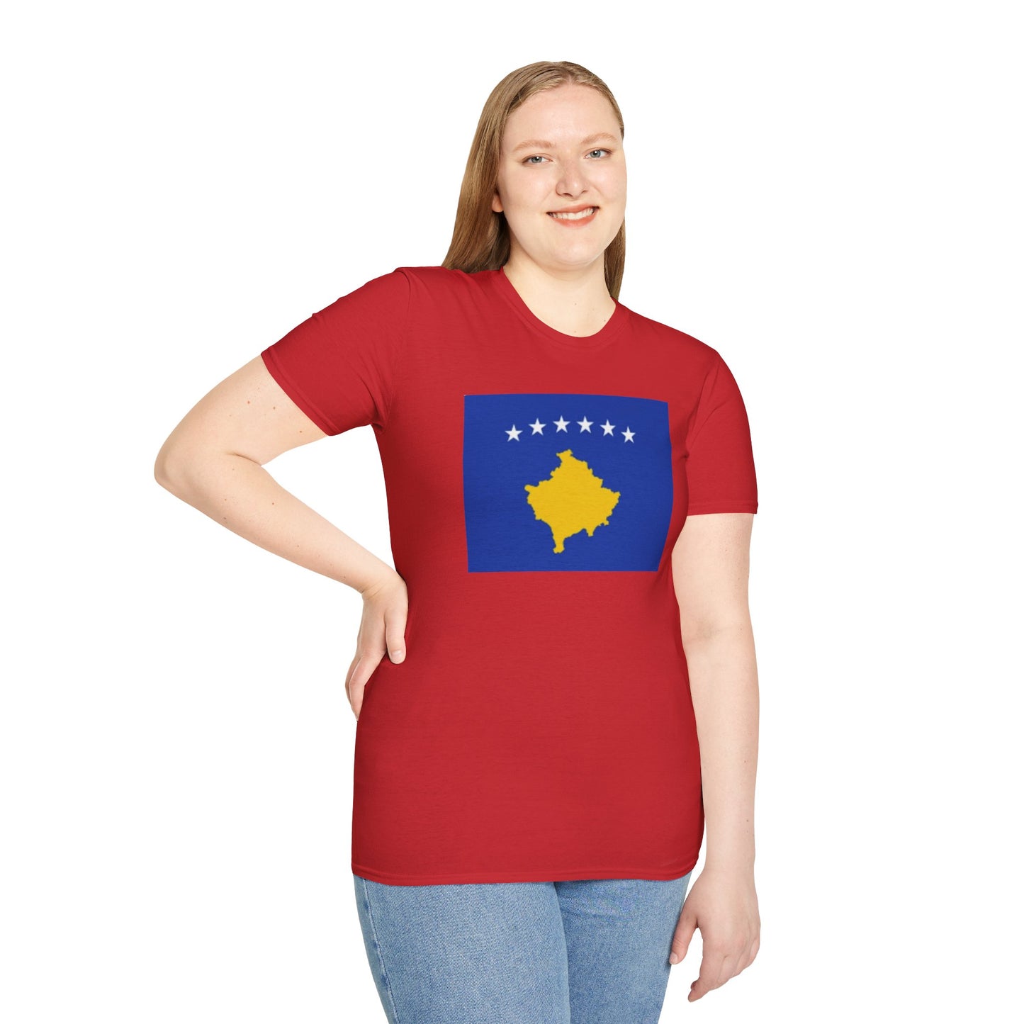 Unisex Softstyle T-Shirt -- Kosovo
