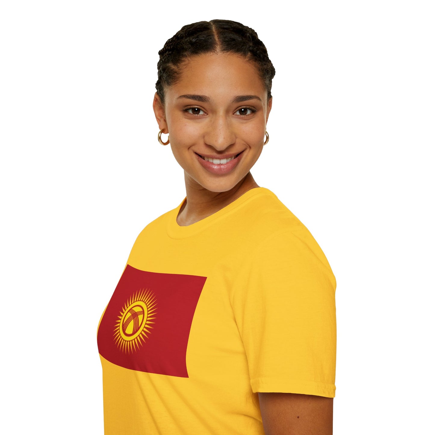 Unisex Softstyle T-Shirt -- Kyrgyzstan