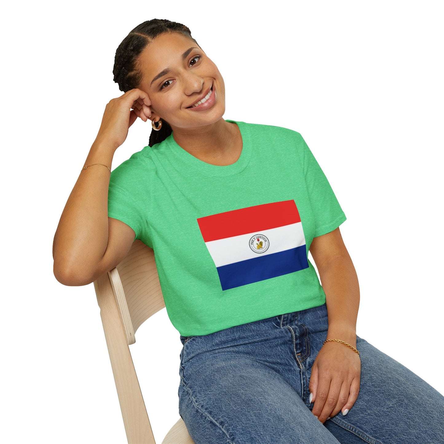 Unisex Softstyle T-Shirt -- Paraguay