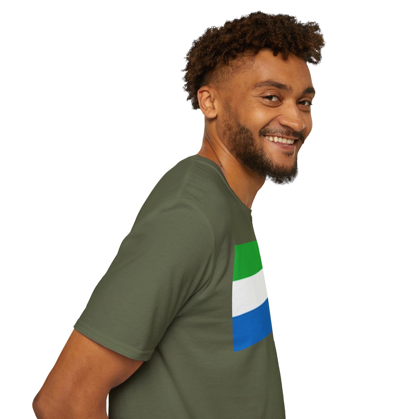 Unisex Softstyle T-Shirt -- Sierra Leone