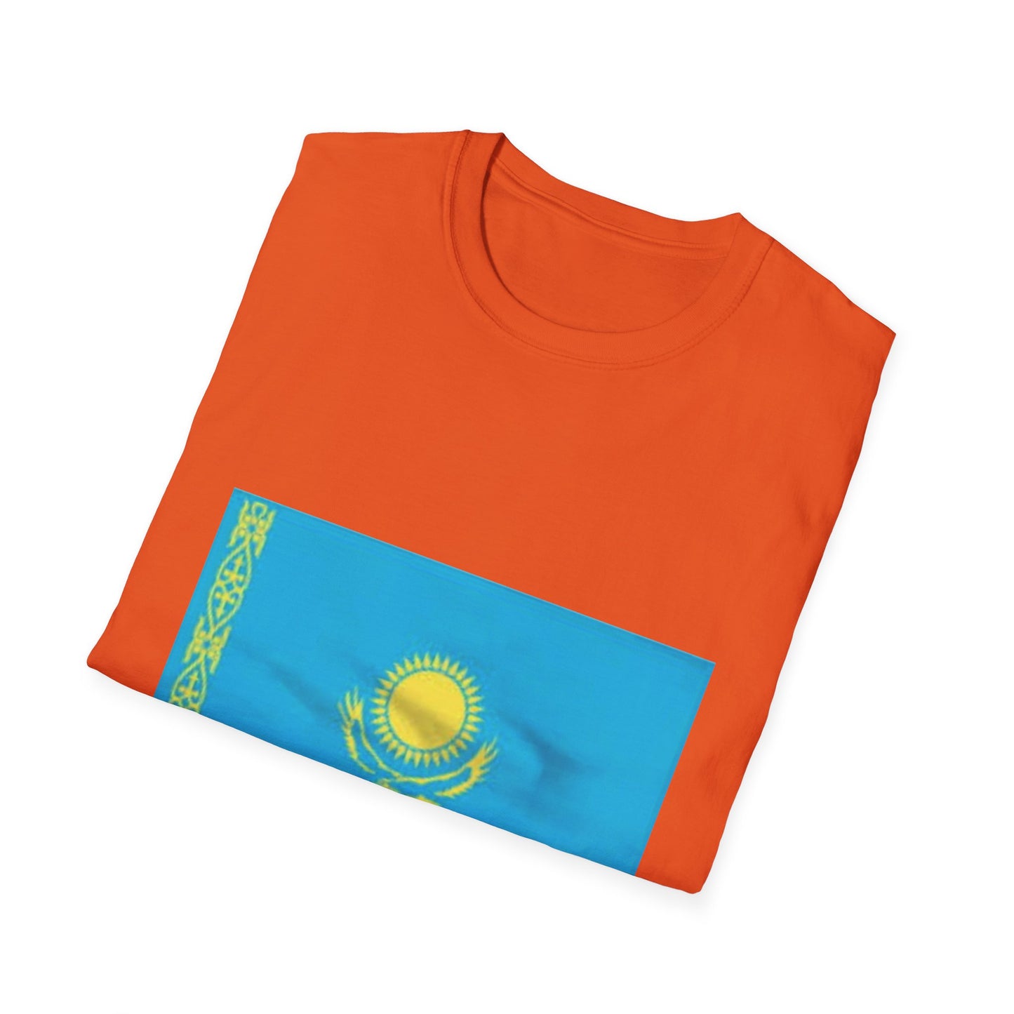 Unisex Softstyle T-Shirt -- Kazakhstan