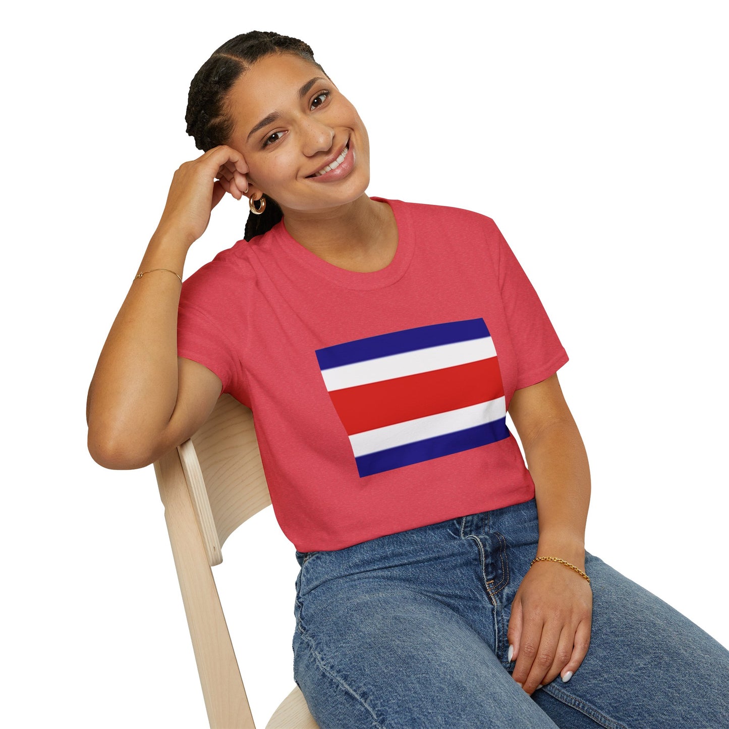 Unisex Softstyle T-Shirt -- Costa Rica
