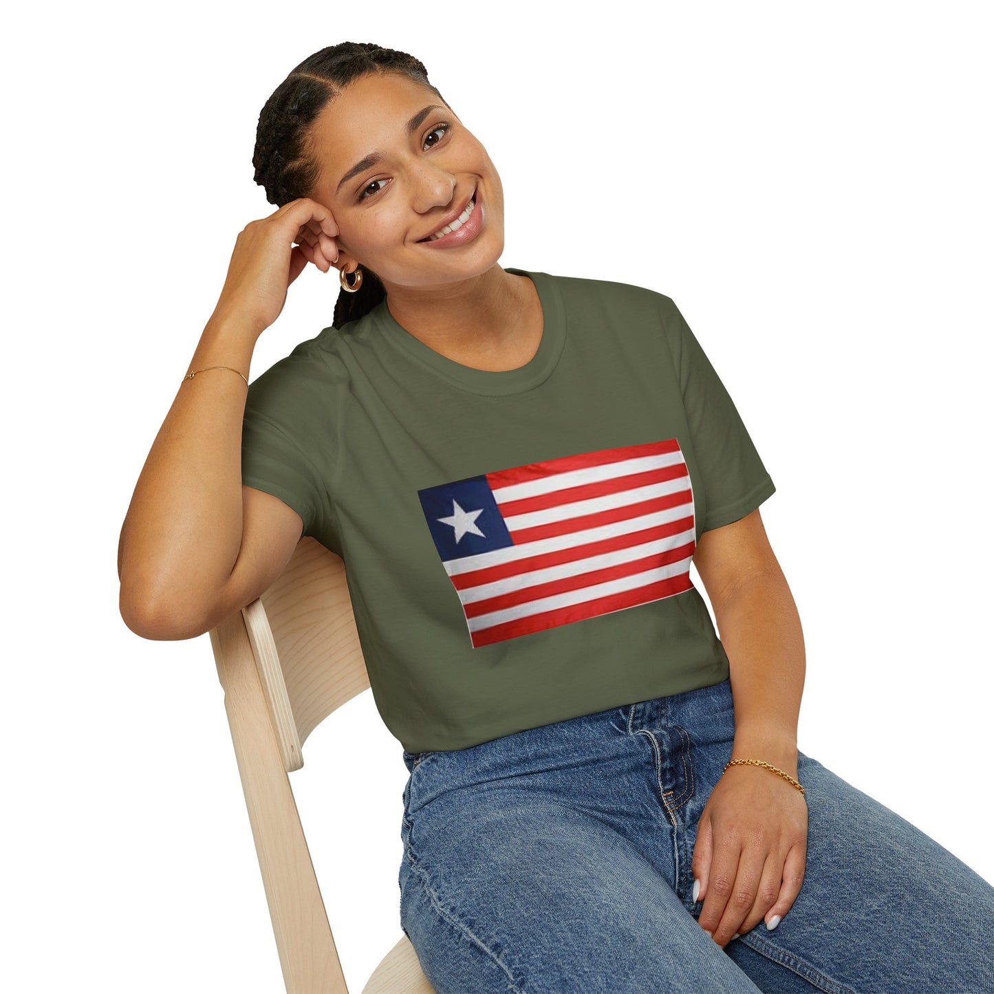 Unisex Softstyle T-Shirt -- Liberia
