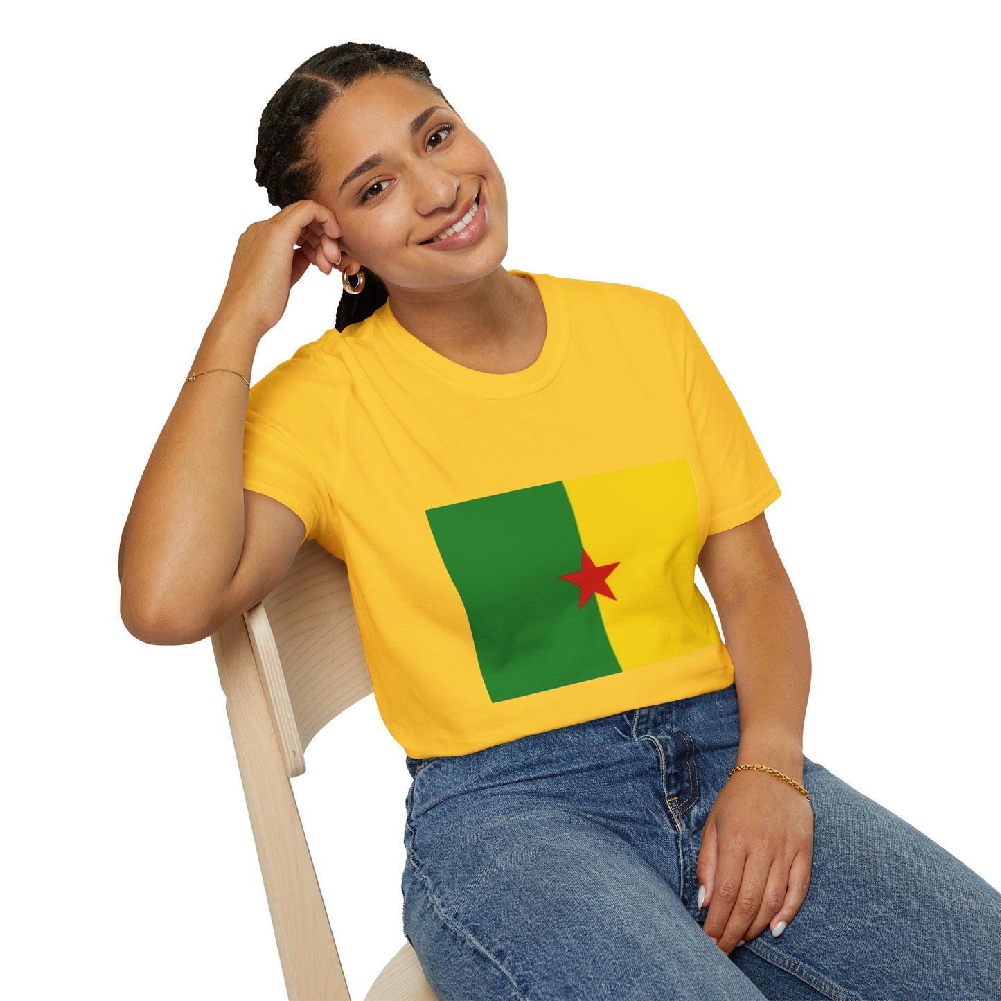 Unisex Softstyle T-Shirt -- French Guiana