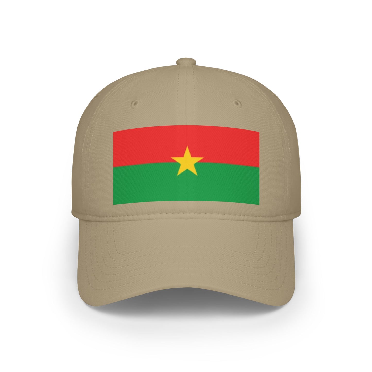 Low Profile Baseball Cap -- Burkina Faso