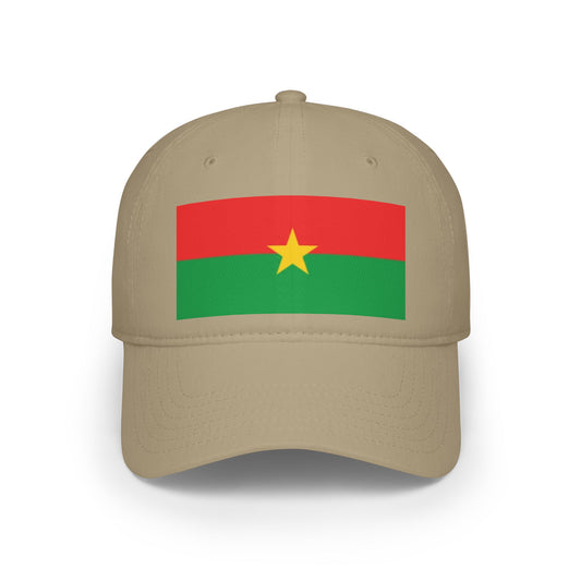 Low Profile Baseball Cap -- Burkina Faso