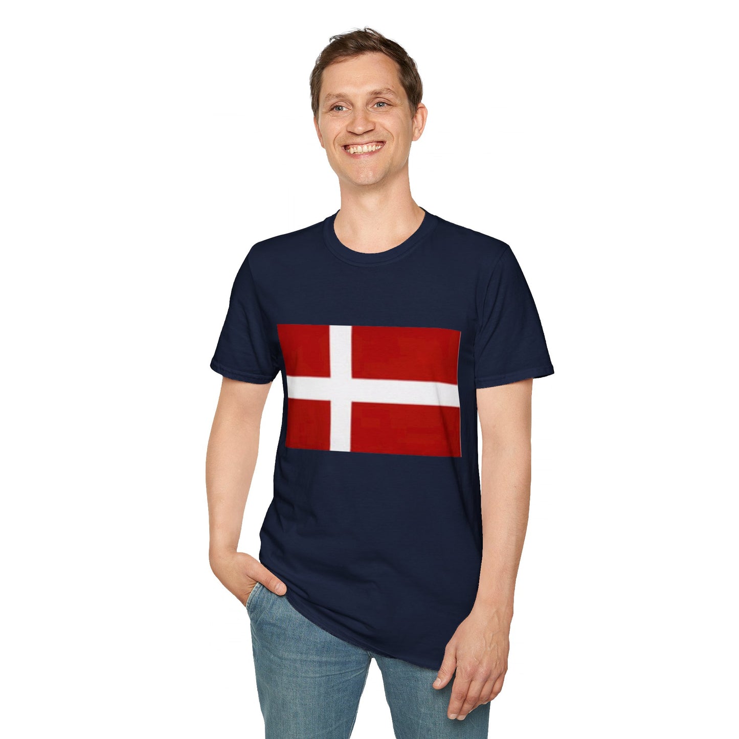 Unisex Softstyle T-Shirt -- Denmark