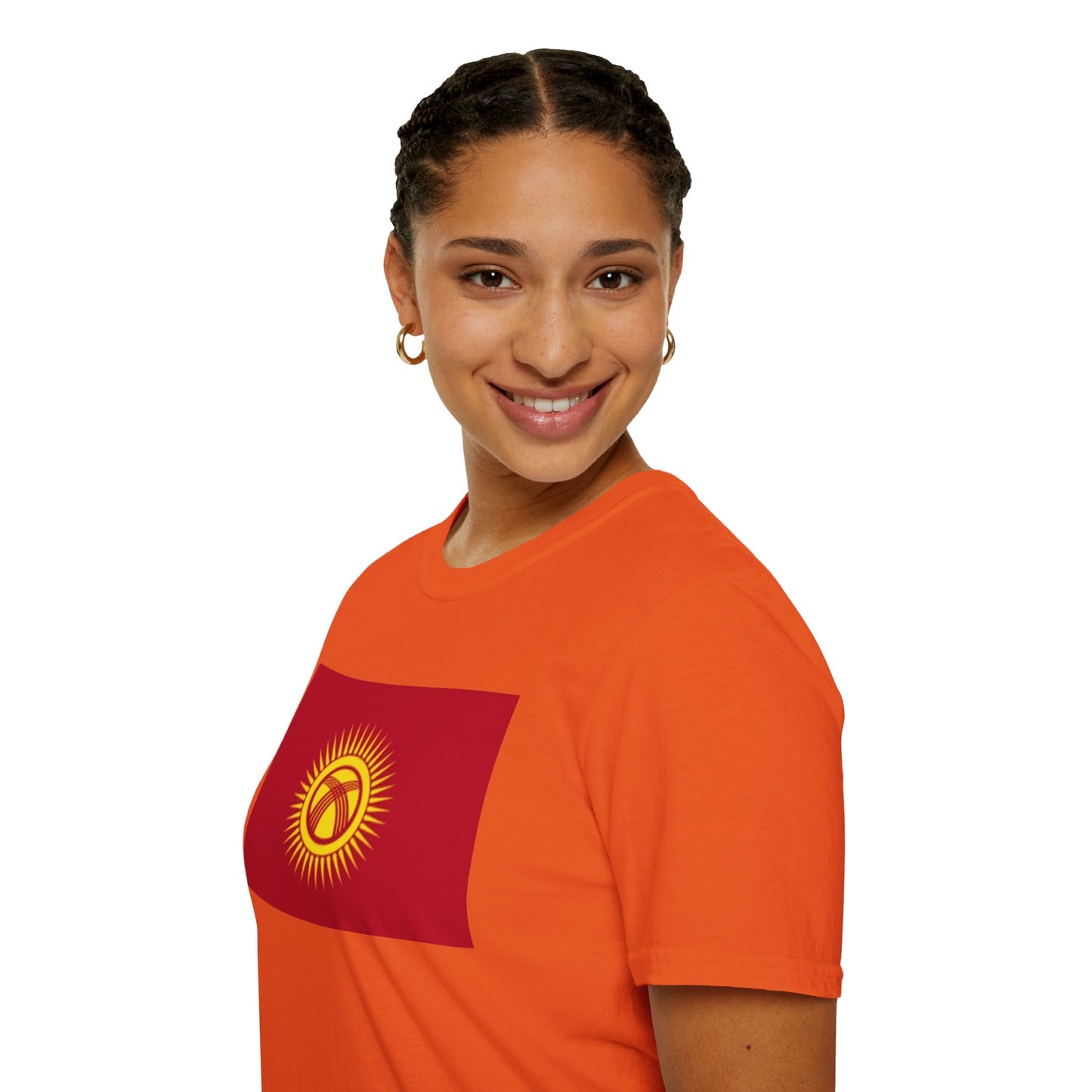 Unisex Softstyle T-Shirt -- Kyrgyzstan
