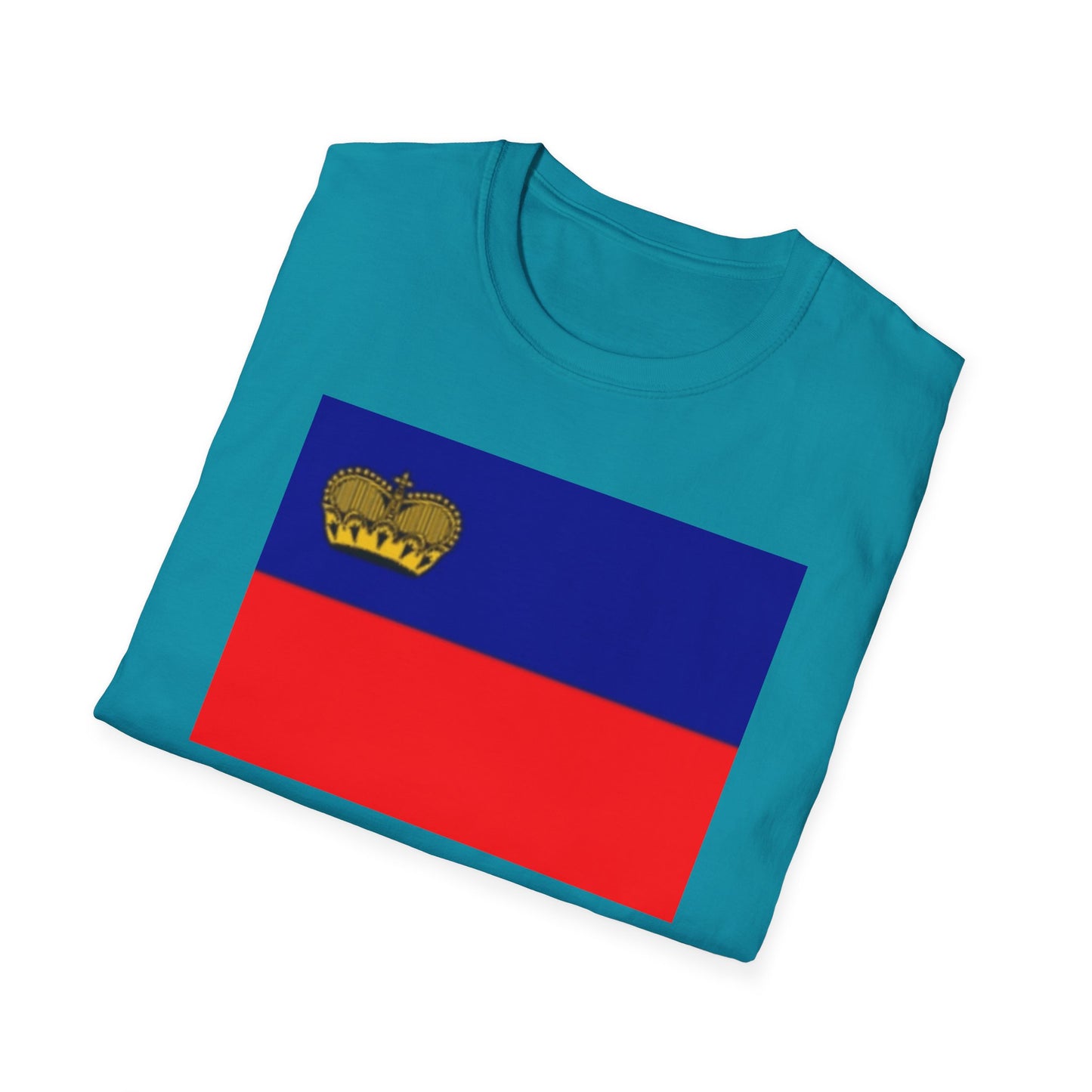 Unisex Softstyle T-Shirt -- Liechtenstein