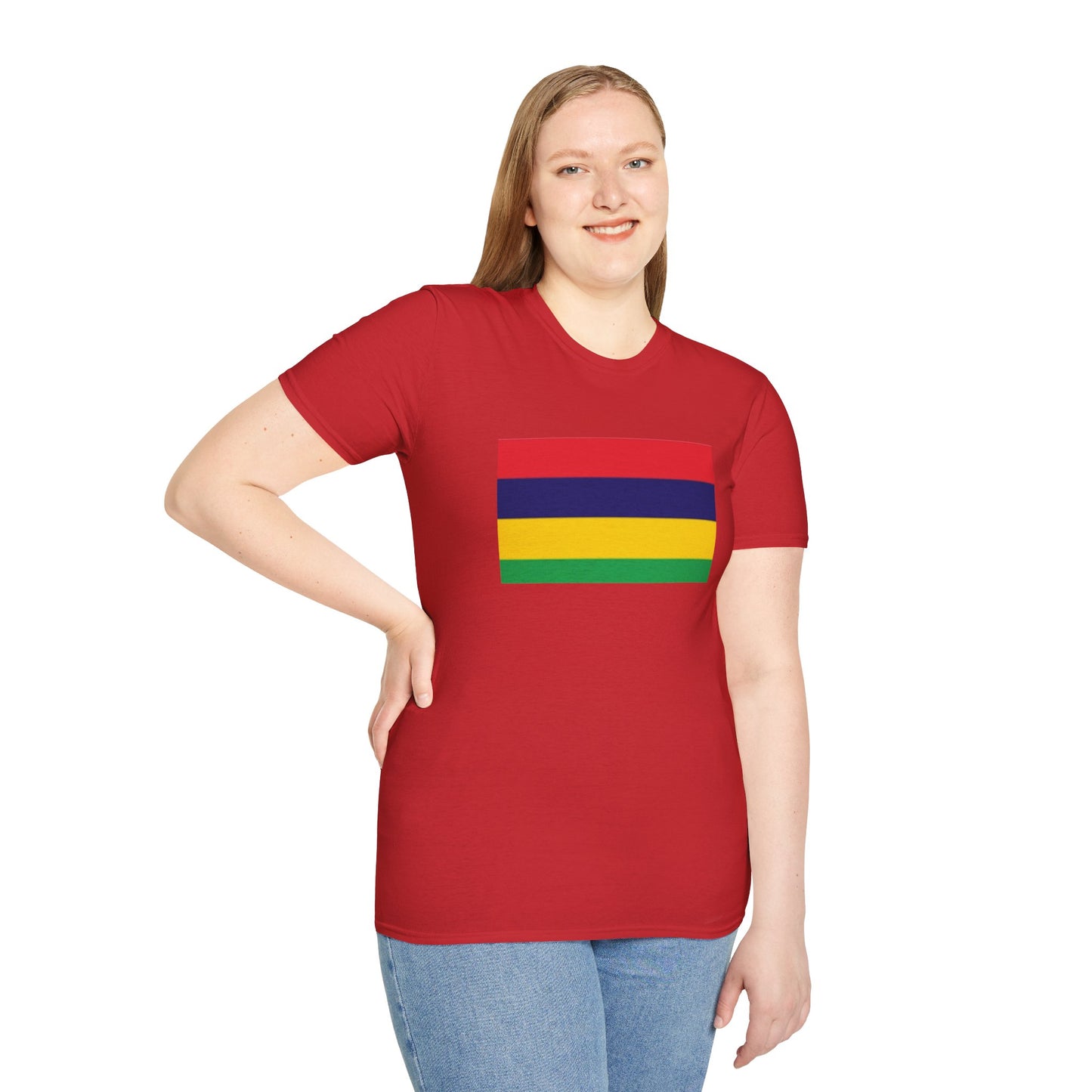 Unisex Softstyle T-Shirt -- Mauritius