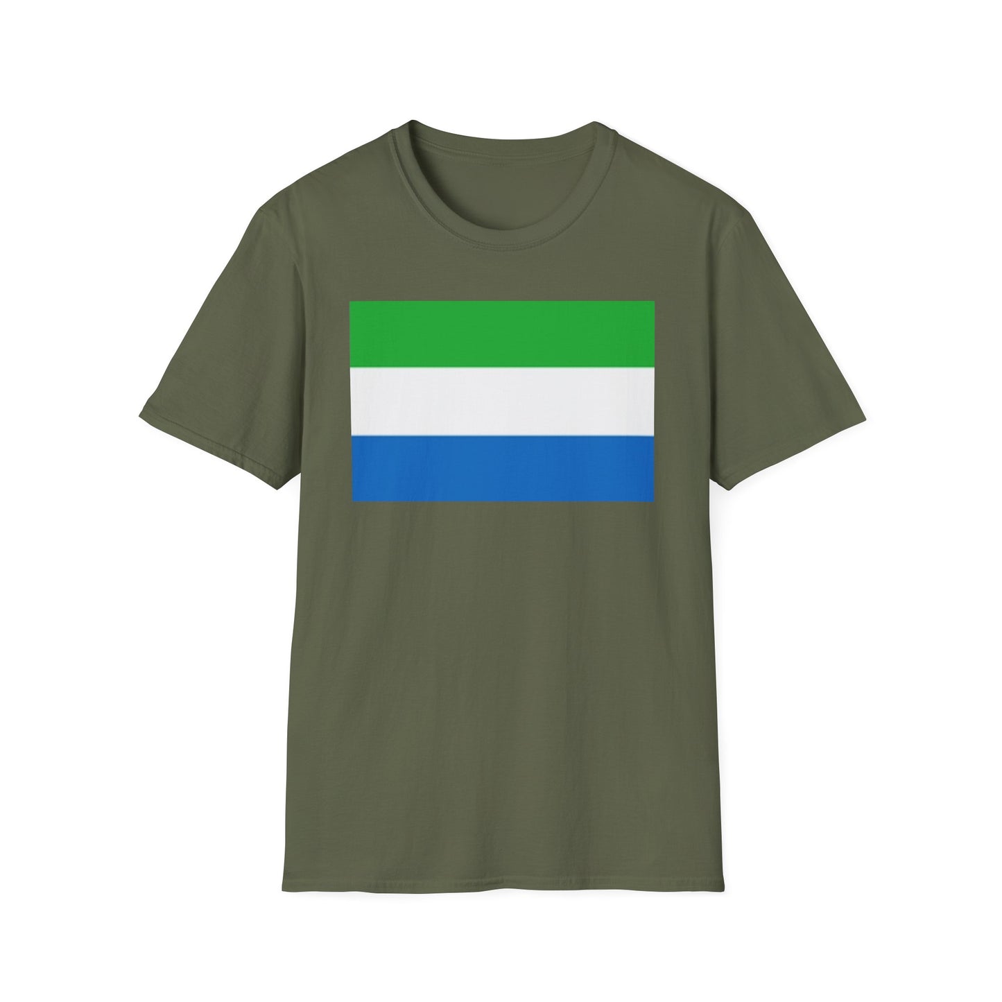 Unisex Softstyle T-Shirt -- Sierra Leone