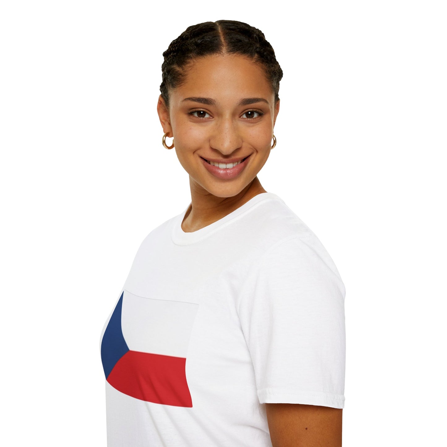 Unisex Softstyle T-Shirt -- Czechia