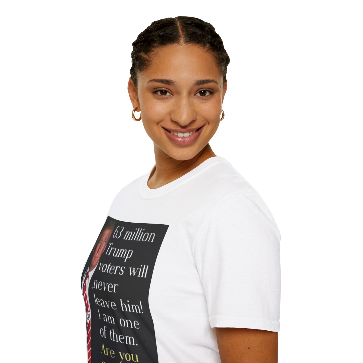 Unisex Softstyle T-Shirt -- Trump 2024