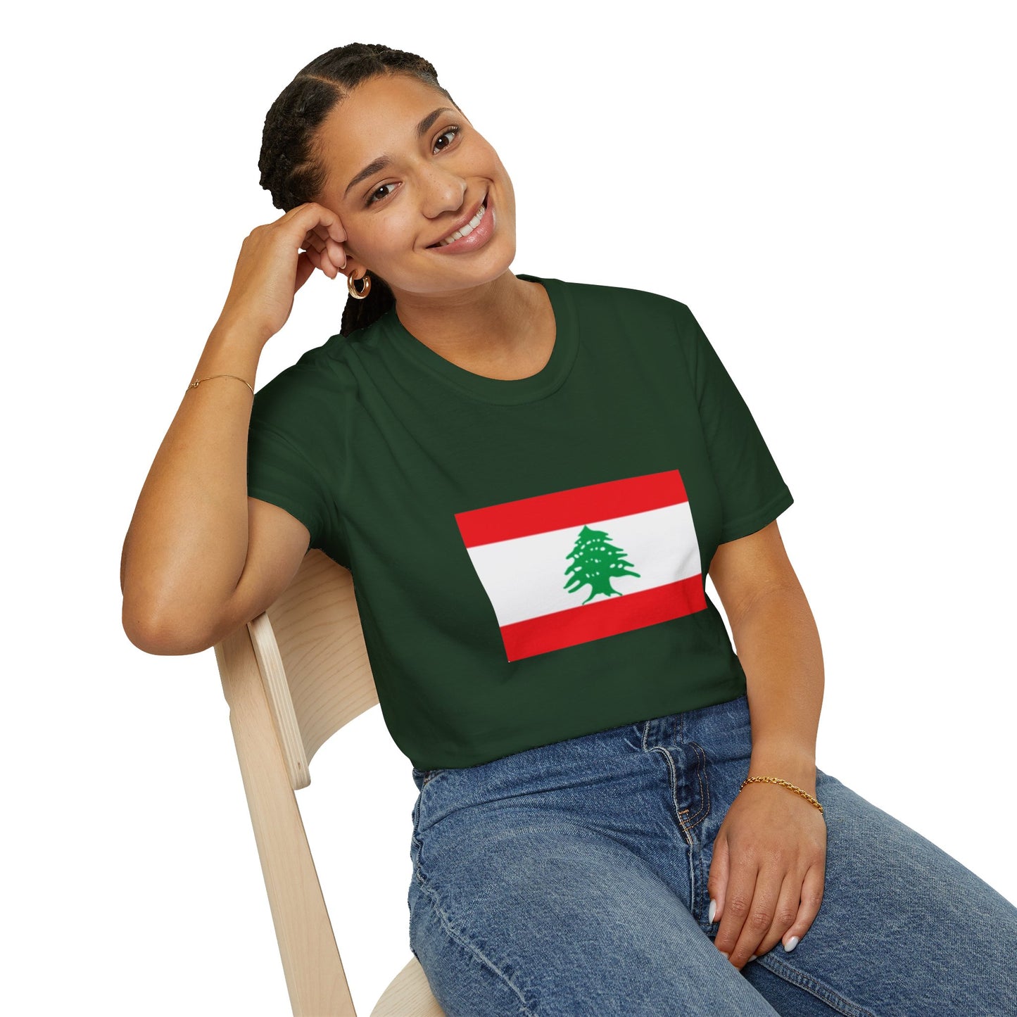 Unisex Softstyle T-Shirt -- Lebanon