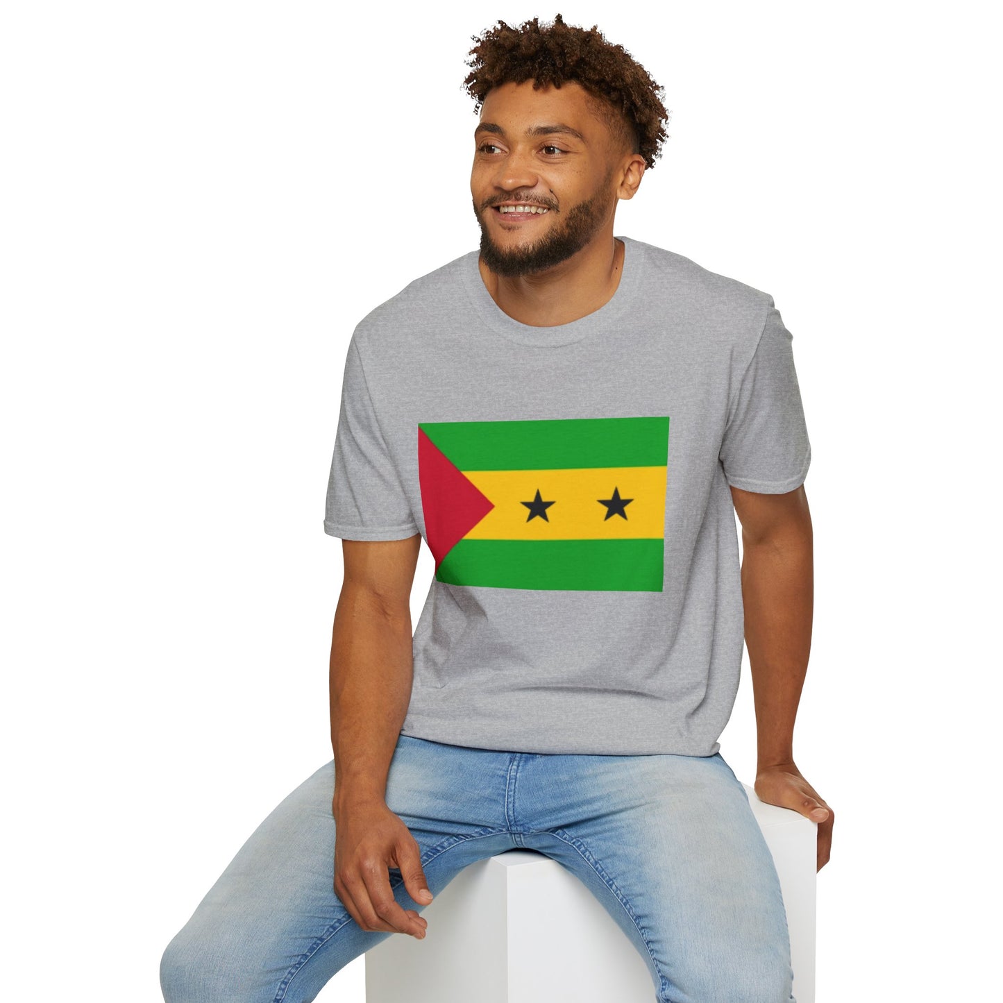 Unisex Softstyle T-Shirt -- Sao Tome and Principe