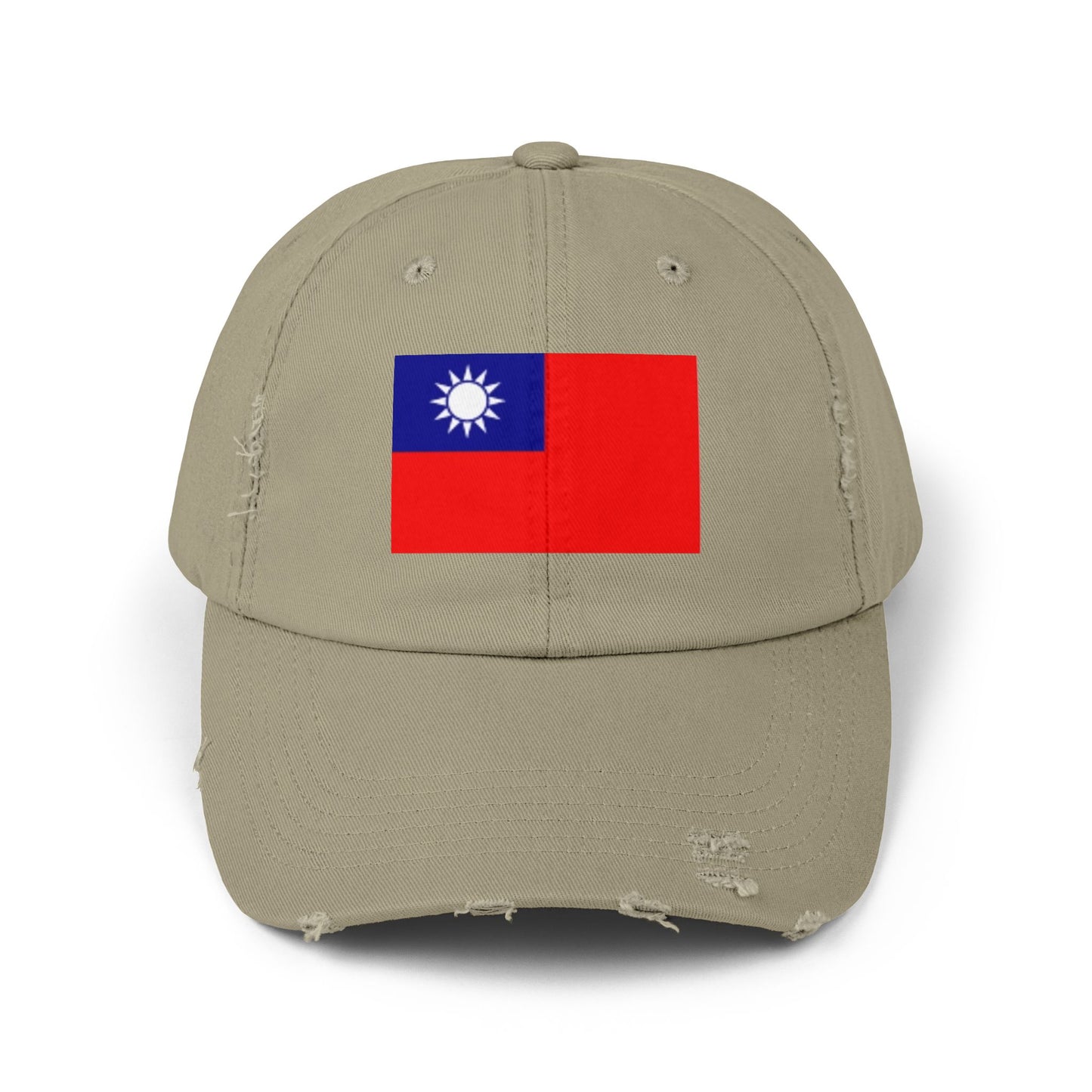 Unisex Distressed Cap -- Taiwan