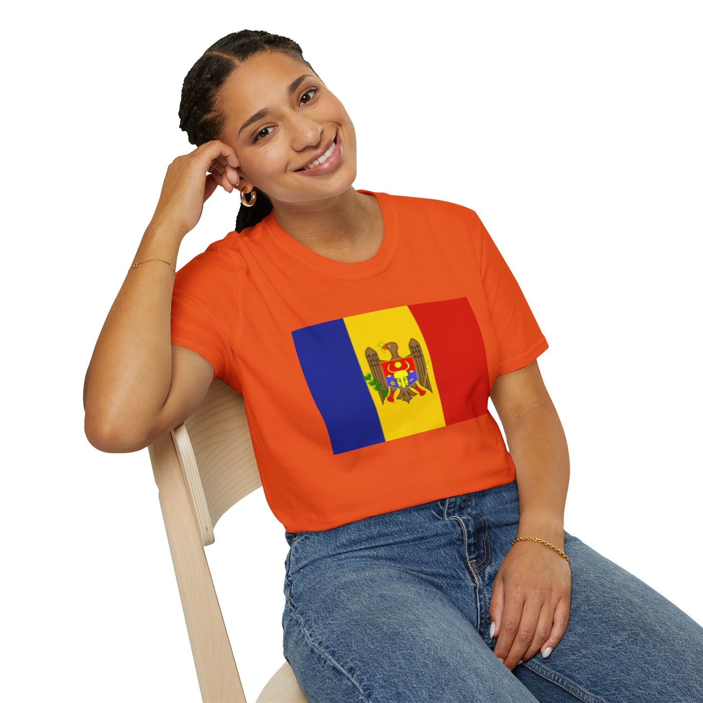 Unisex Softstyle T-Shirt -- Moldova