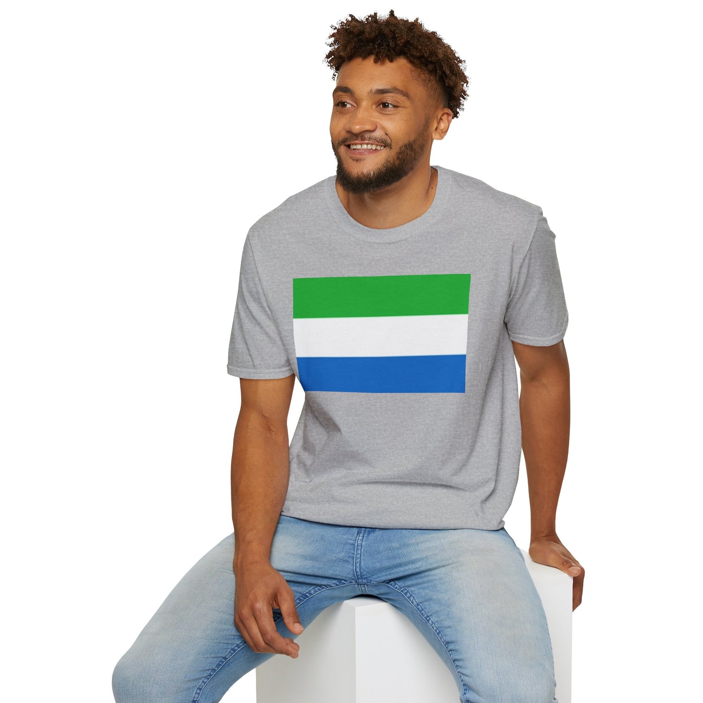 Unisex Softstyle T-Shirt -- Sierra Leone
