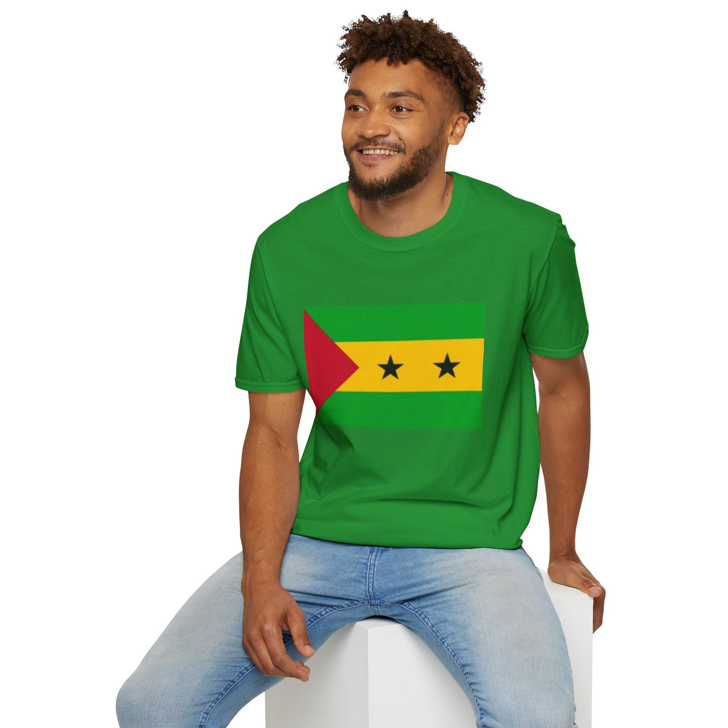 Unisex Softstyle T-Shirt -- Sao Tome and Principe