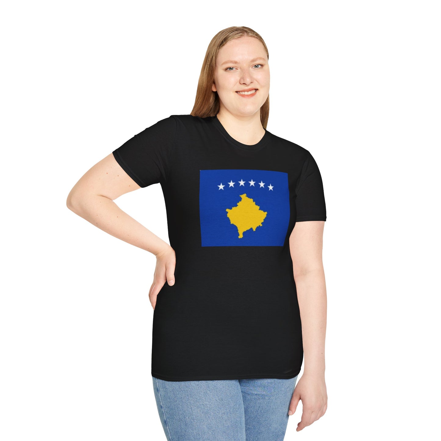 Unisex Softstyle T-Shirt -- Kosovo