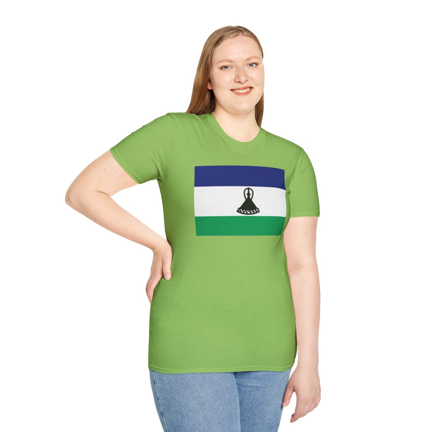 Unisex Softstyle T-Shirt -- Lesotho