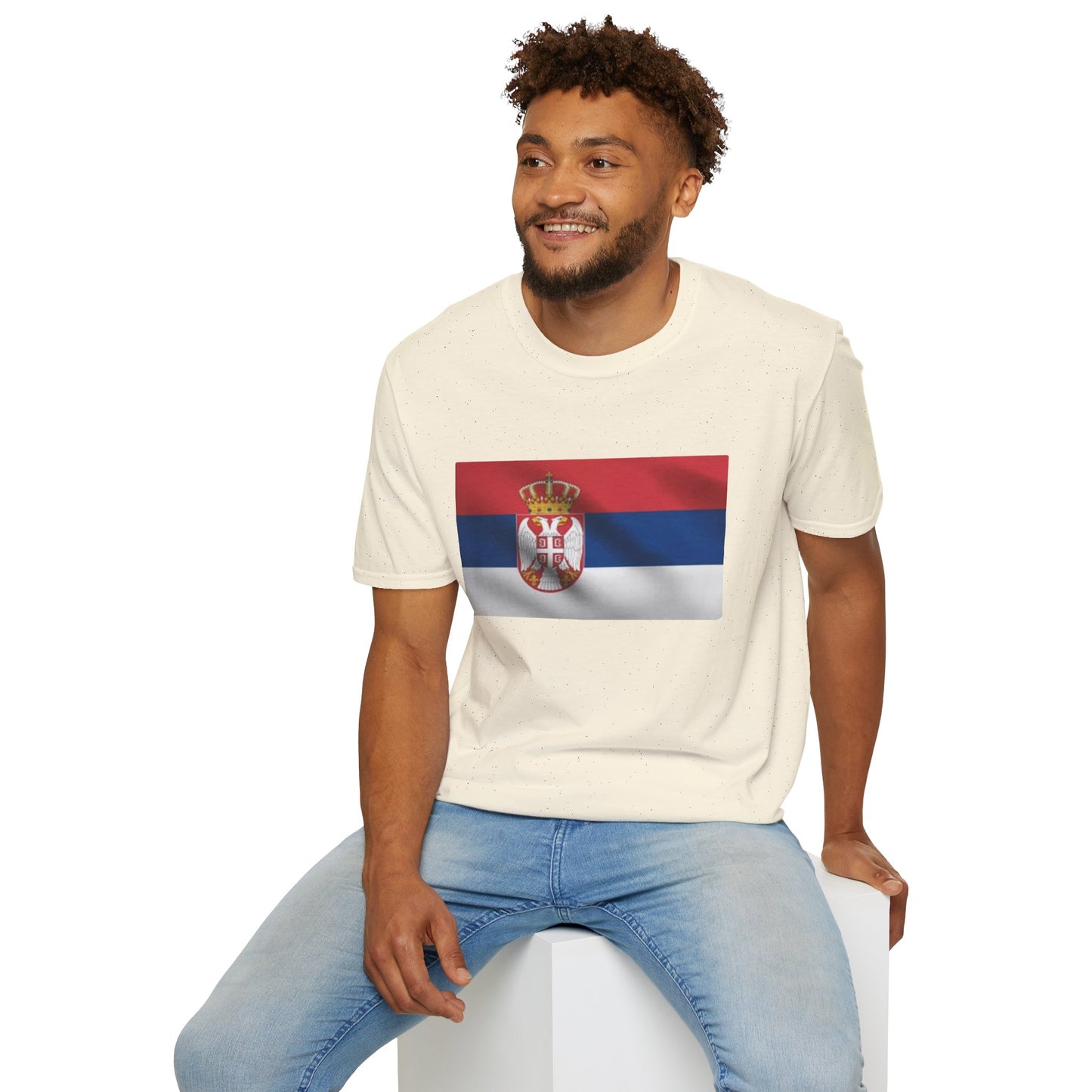 Unisex Softstyle T-Shirt -- Serbia