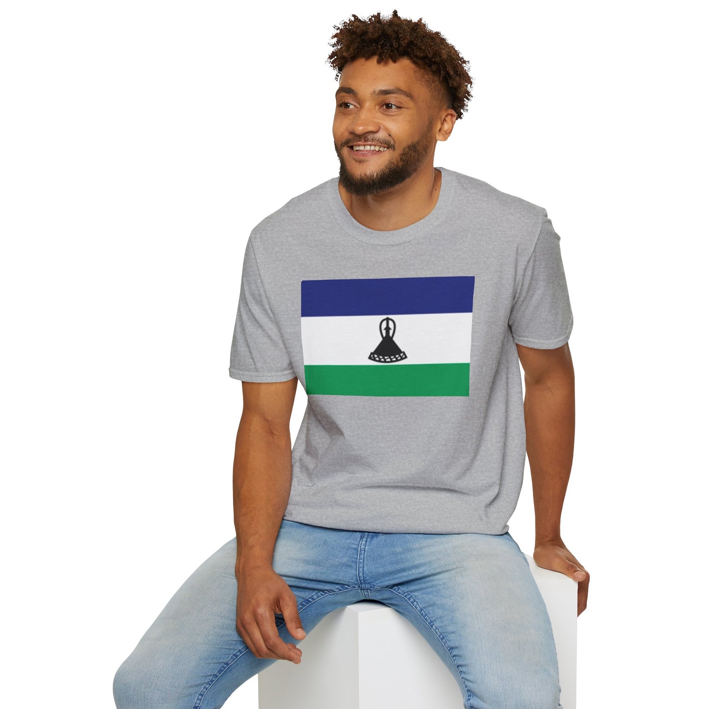 Unisex Softstyle T-Shirt -- Lesotho