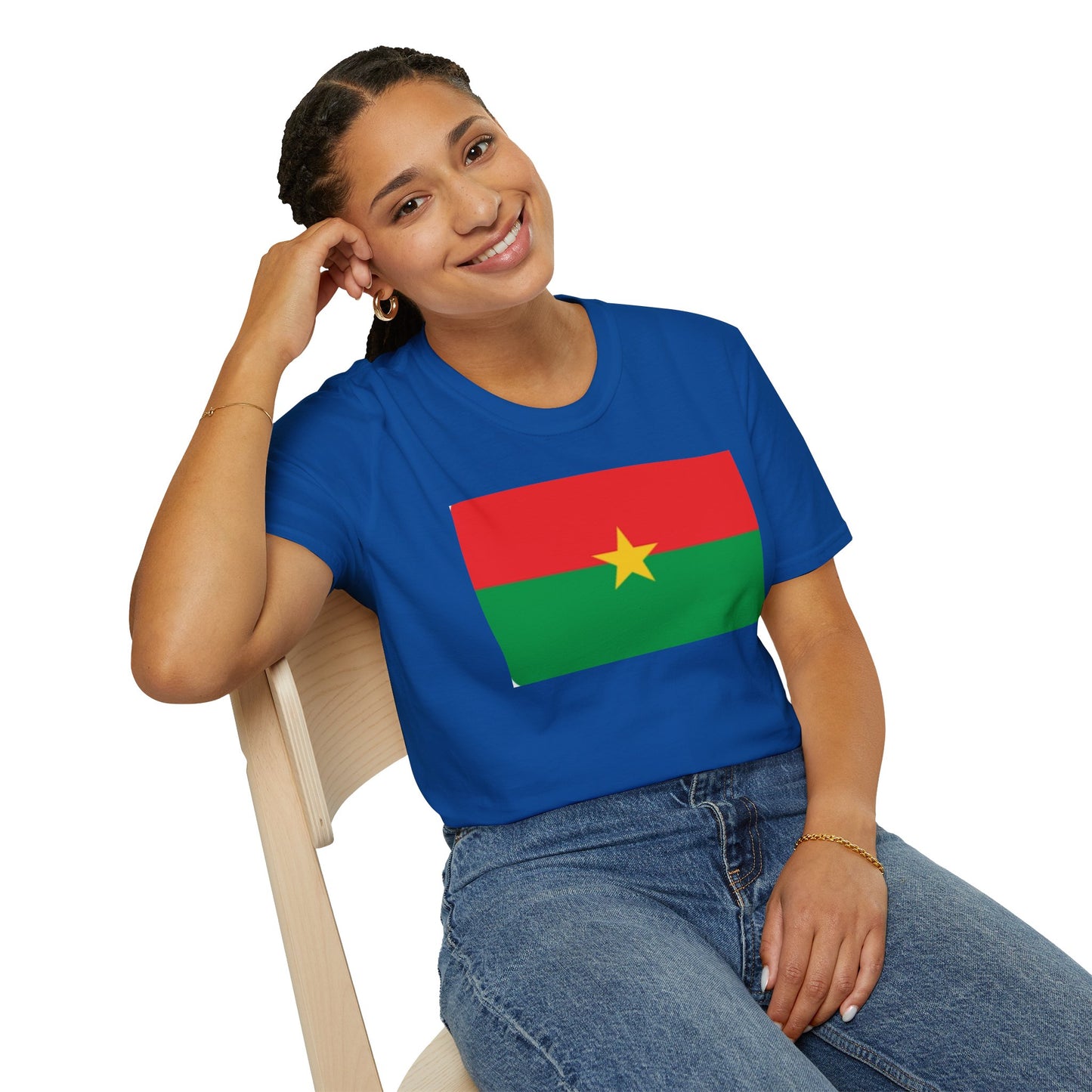 Unisex Softstyle T-Shirt -- Burkina Faso