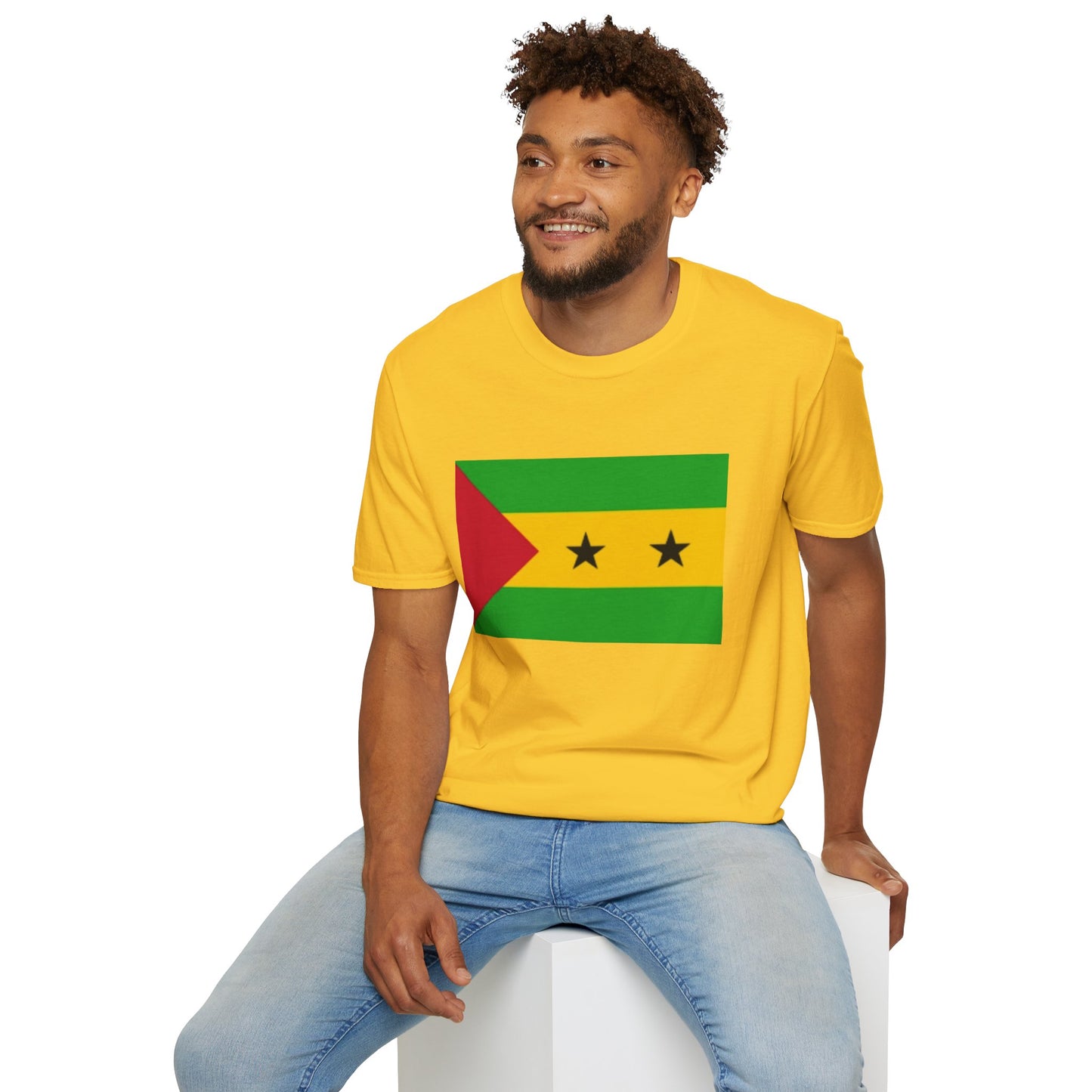 Unisex Softstyle T-Shirt -- Sao Tome and Principe
