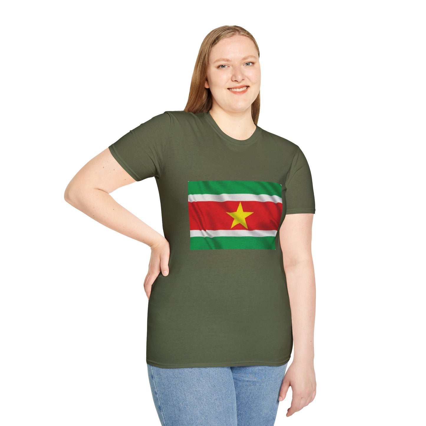 Unisex Softstyle T-Shirt -- Suriname