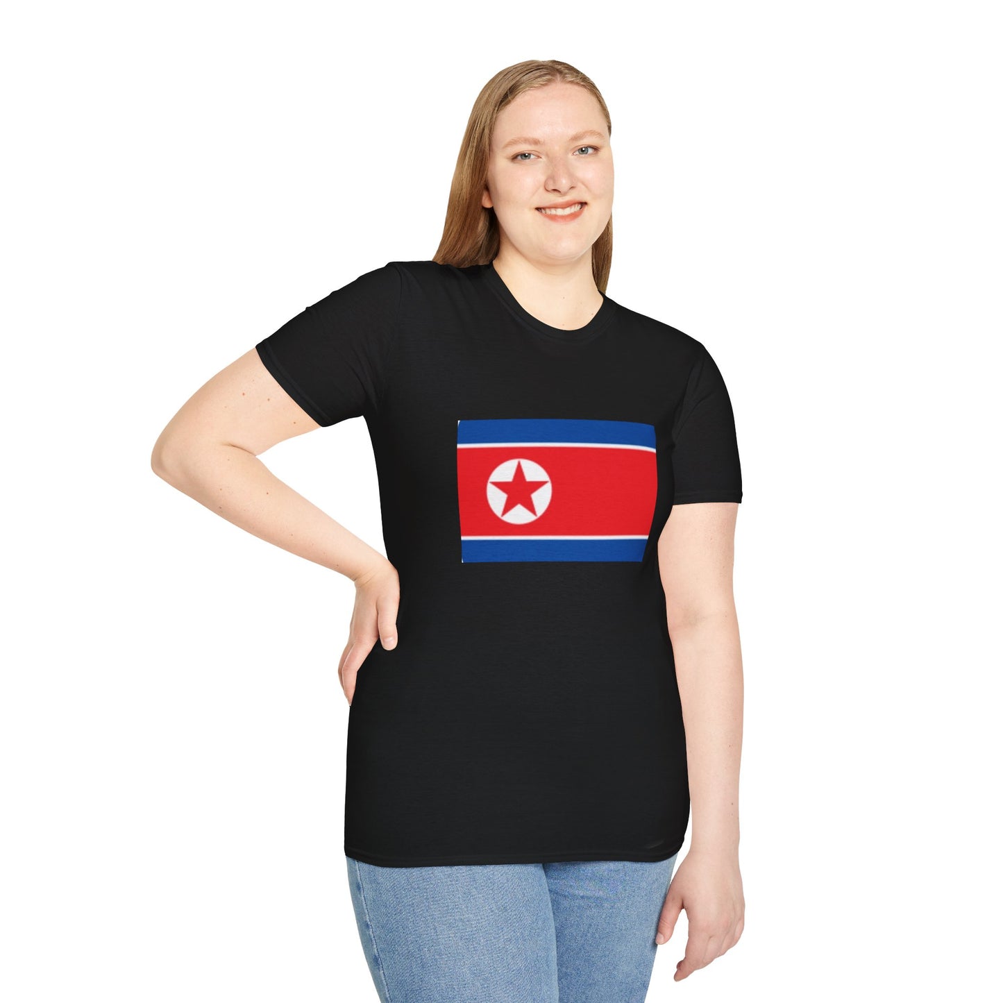 Unisex Softstyle T-Shirt -- North Korea