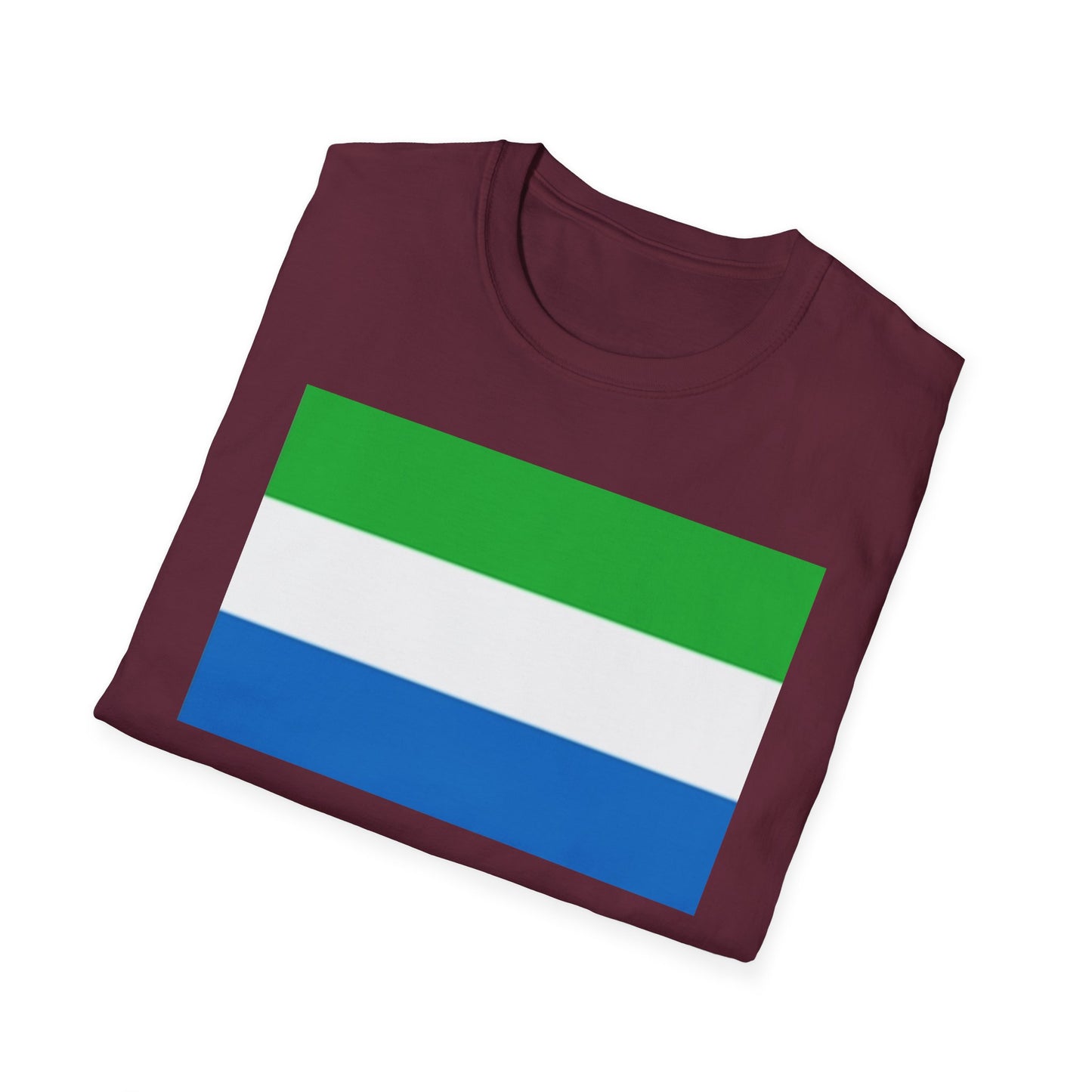 Unisex Softstyle T-Shirt -- Sierra Leone