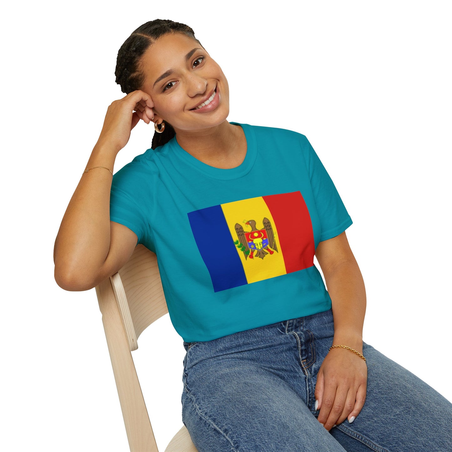 Unisex Softstyle T-Shirt -- Moldova