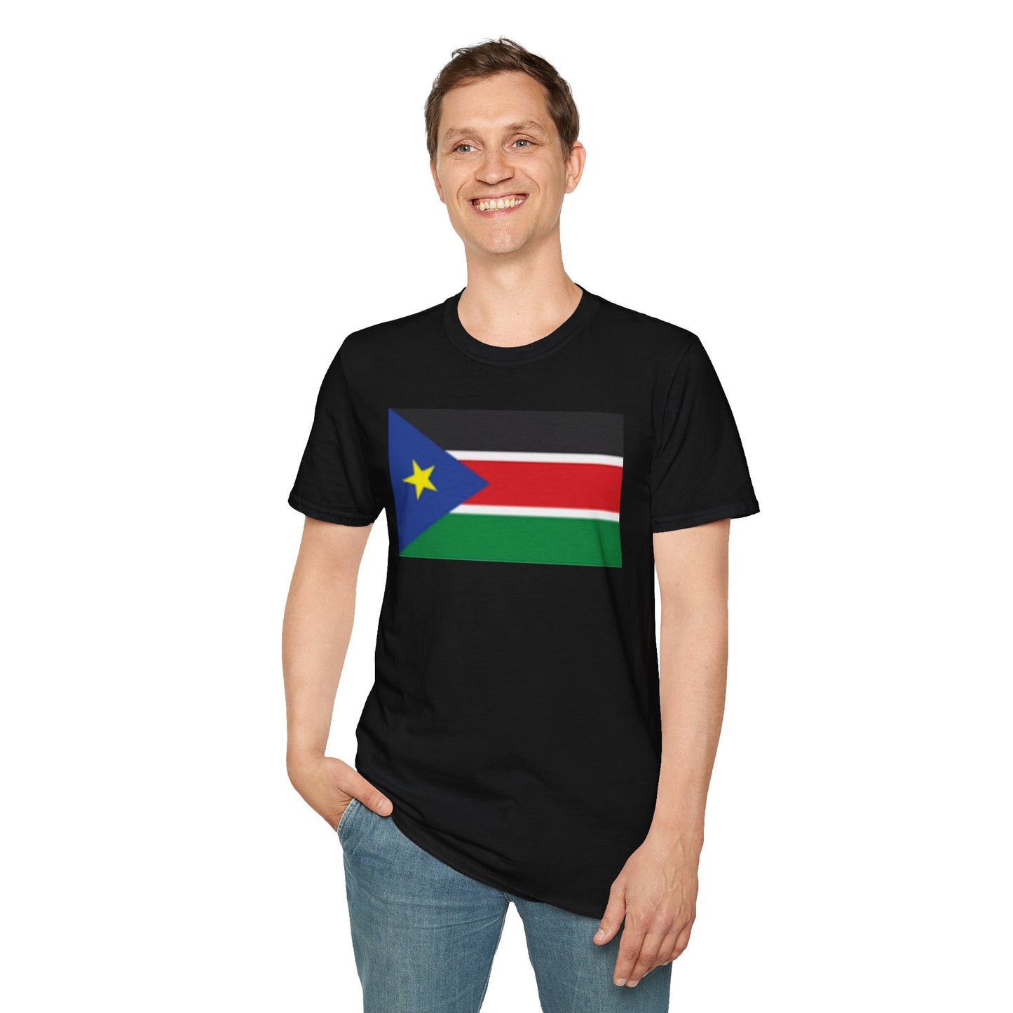 Unisex Softstyle T-Shirt -- South Sudan