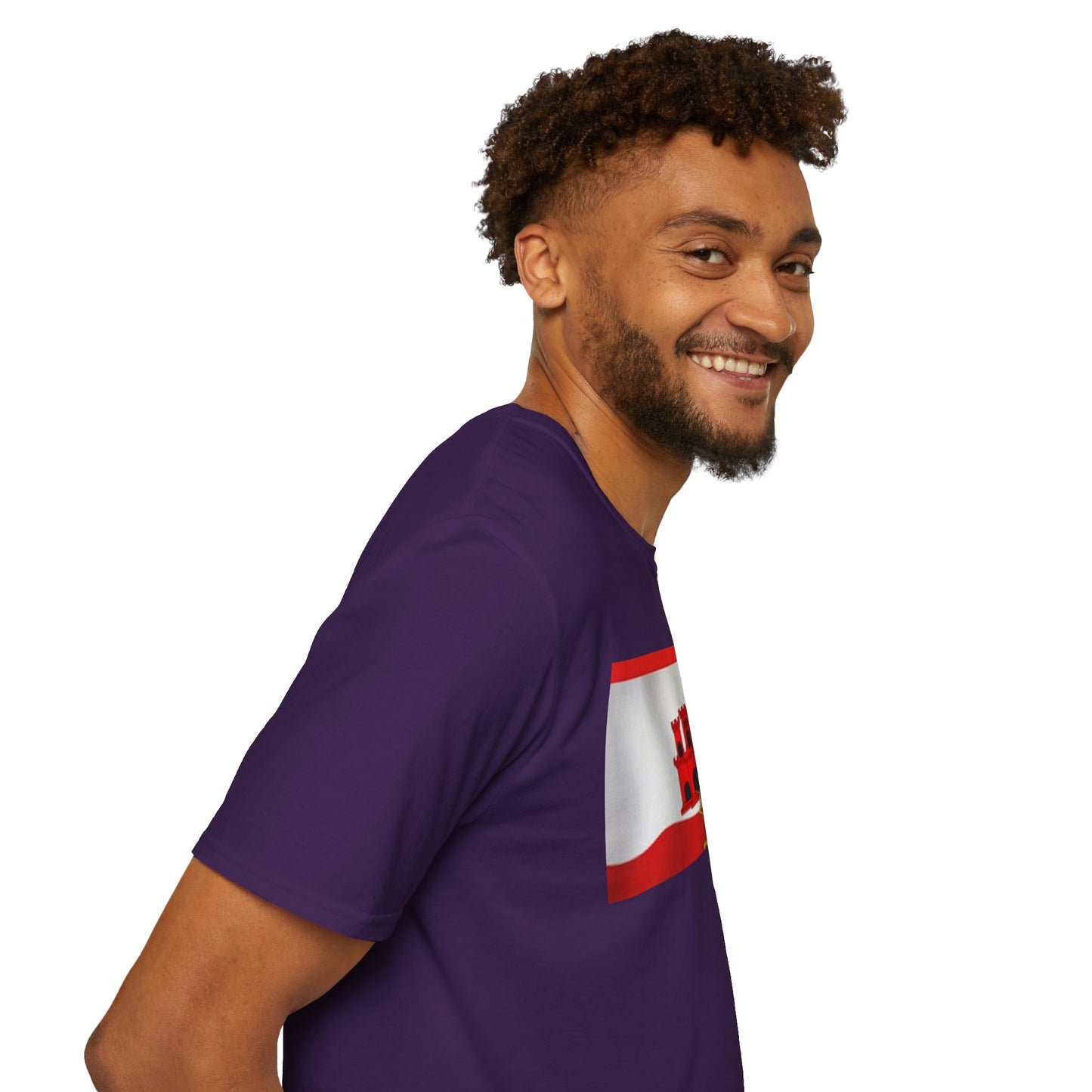 Unisex Softstyle T-Shirt -- Gibraltar