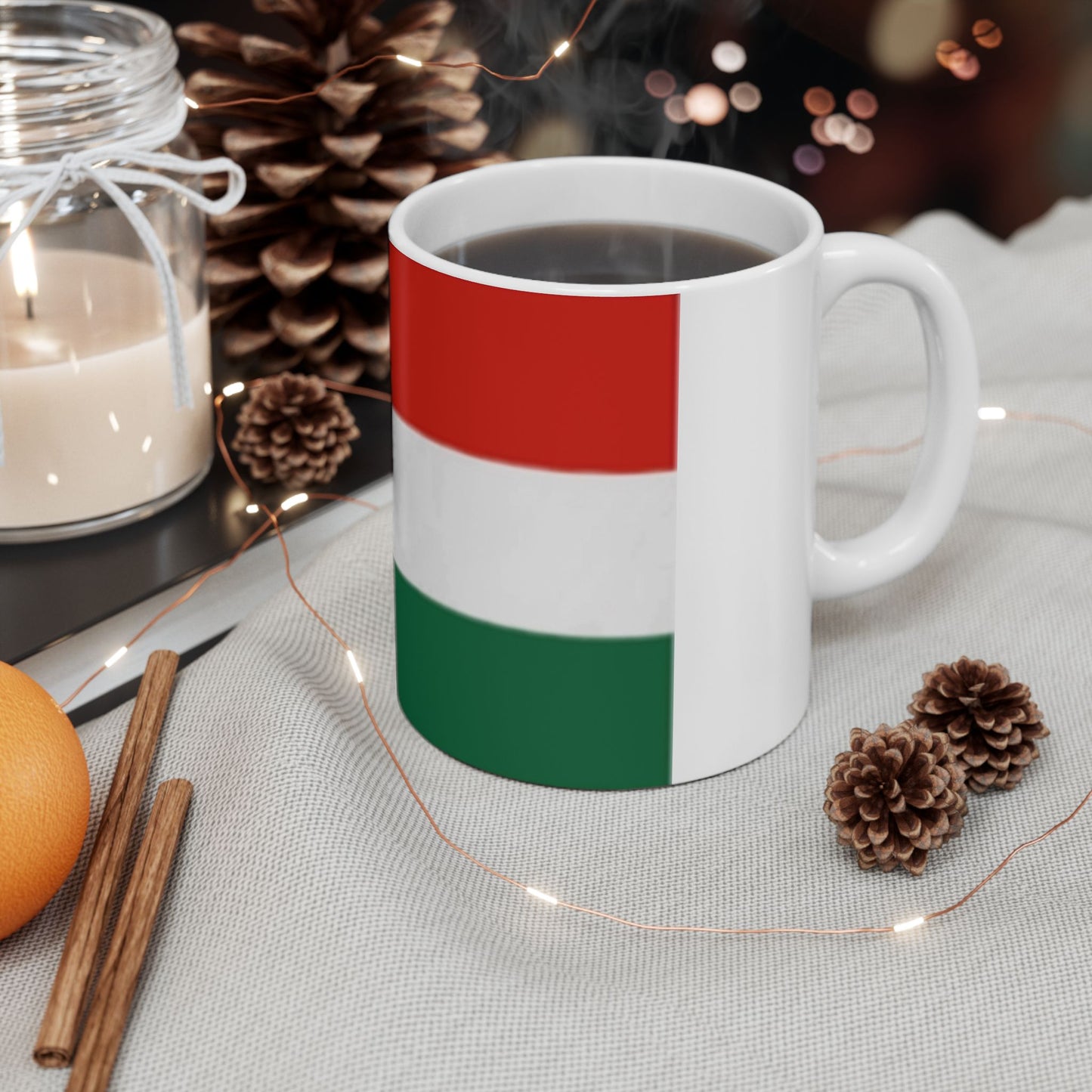Ceramic Mug 11oz -- Hungary