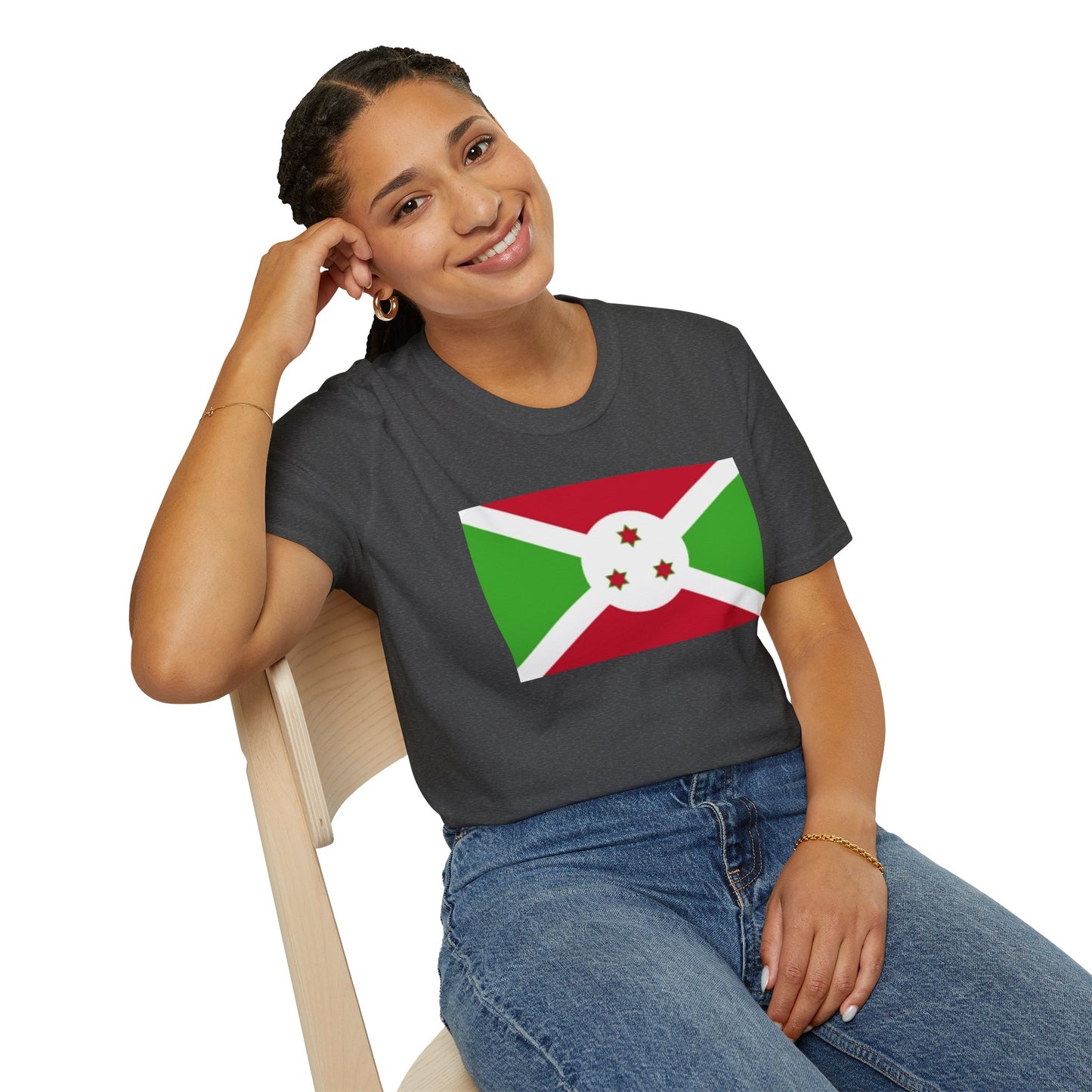 Unisex Softstyle T-Shirt -- Burundi