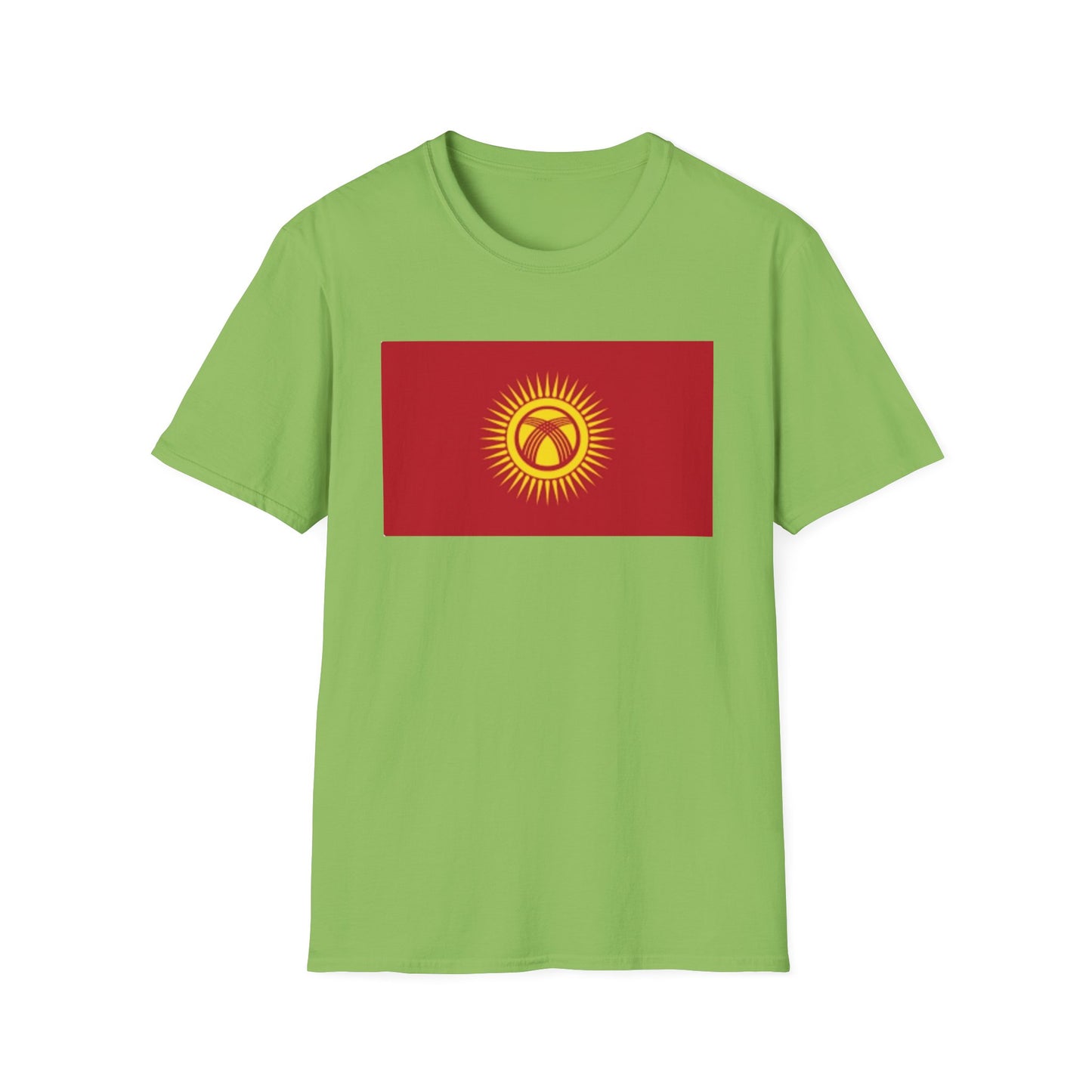 Unisex Softstyle T-Shirt -- Kyrgyzstan