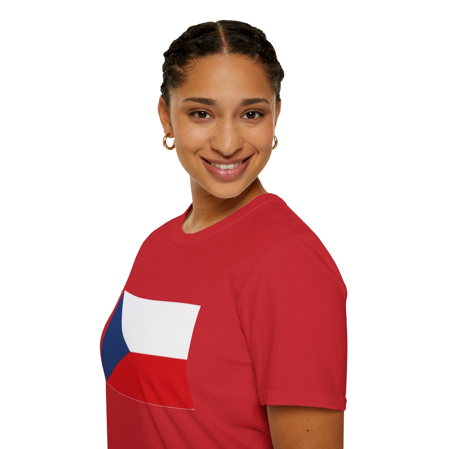 Unisex Softstyle T-Shirt -- Czechia