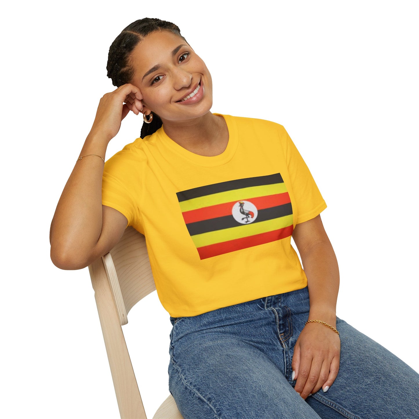 Unisex Softstyle T-Shirt -- Uganda