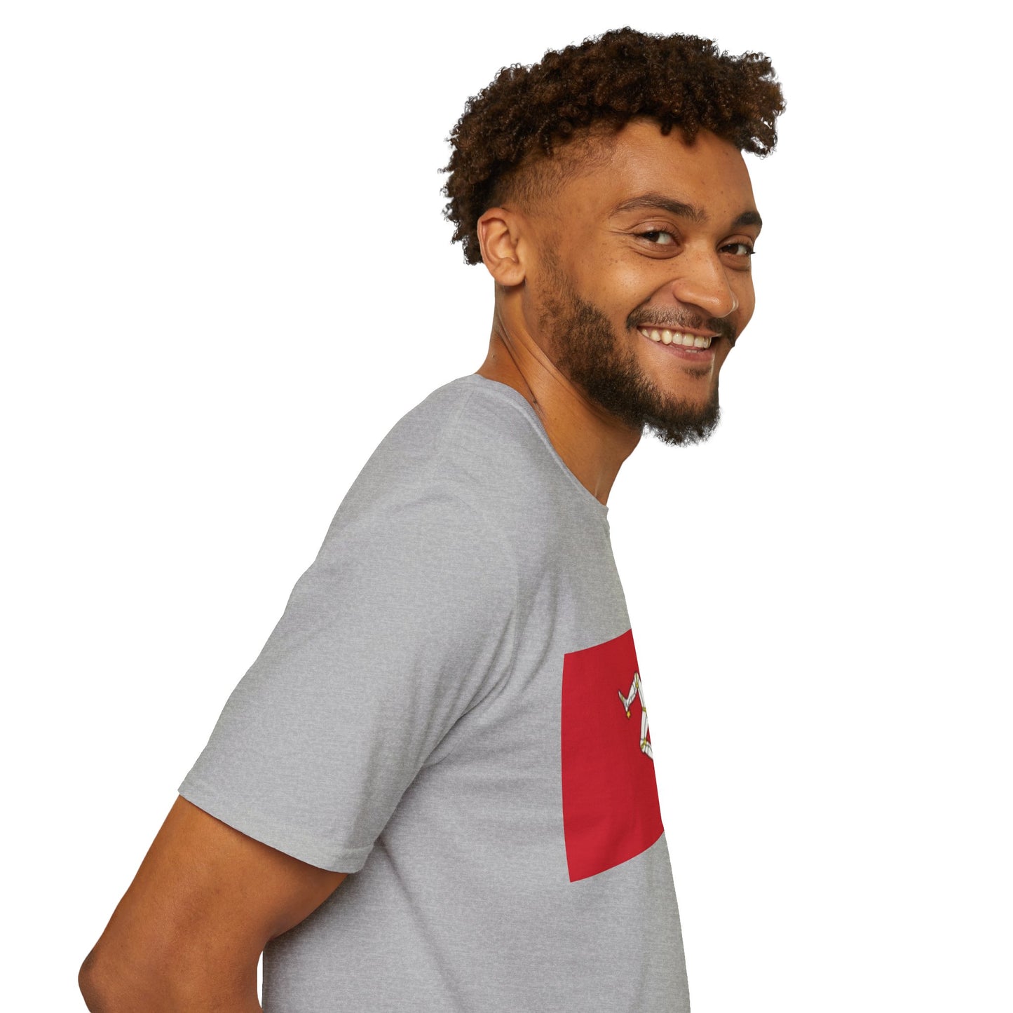 Unisex Softstyle T-Shirt -- Isle of Man