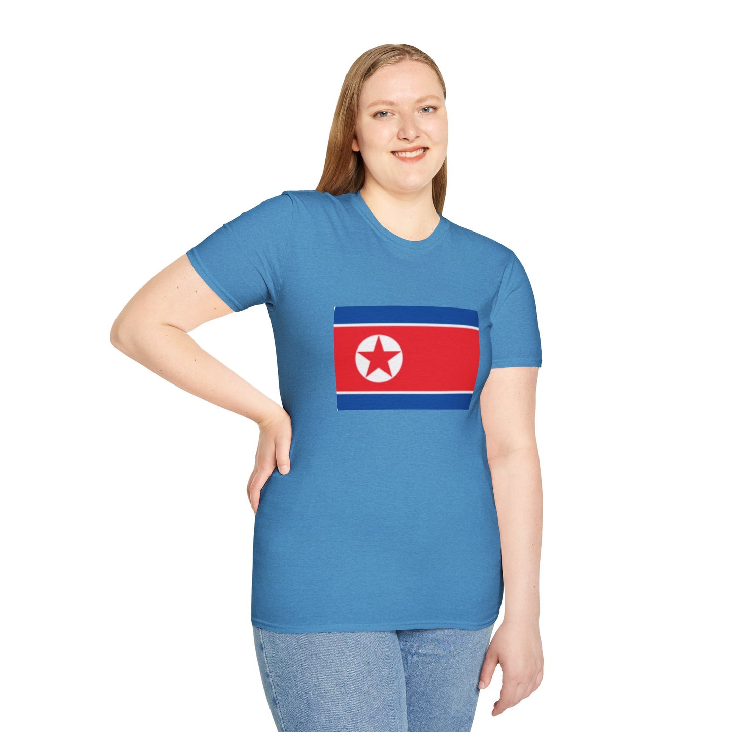 Unisex Softstyle T-Shirt -- North Korea