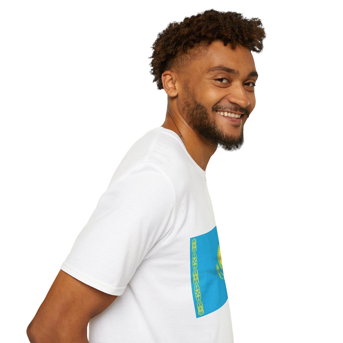 Unisex Softstyle T-Shirt -- Kazakhstan