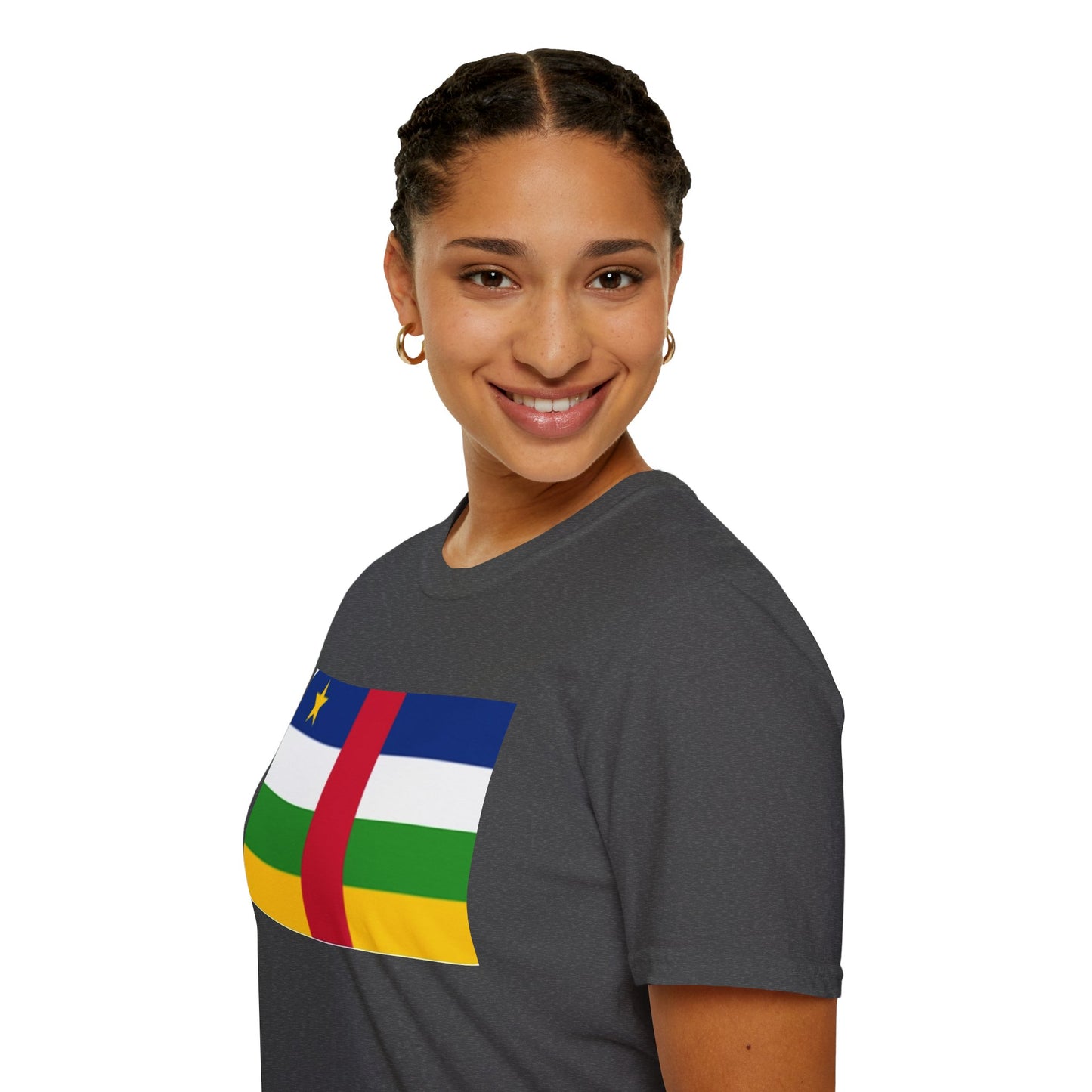 Unisex Softstyle T-Shirt - Central African Republic
